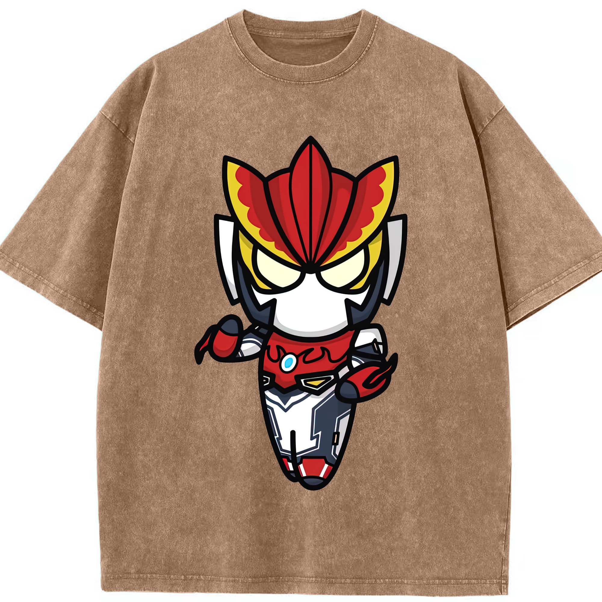 （画像用） ウルトラマン Ultraman 綿100% ヴィンテージ風 半袖Tシャツ（フロントプリント）