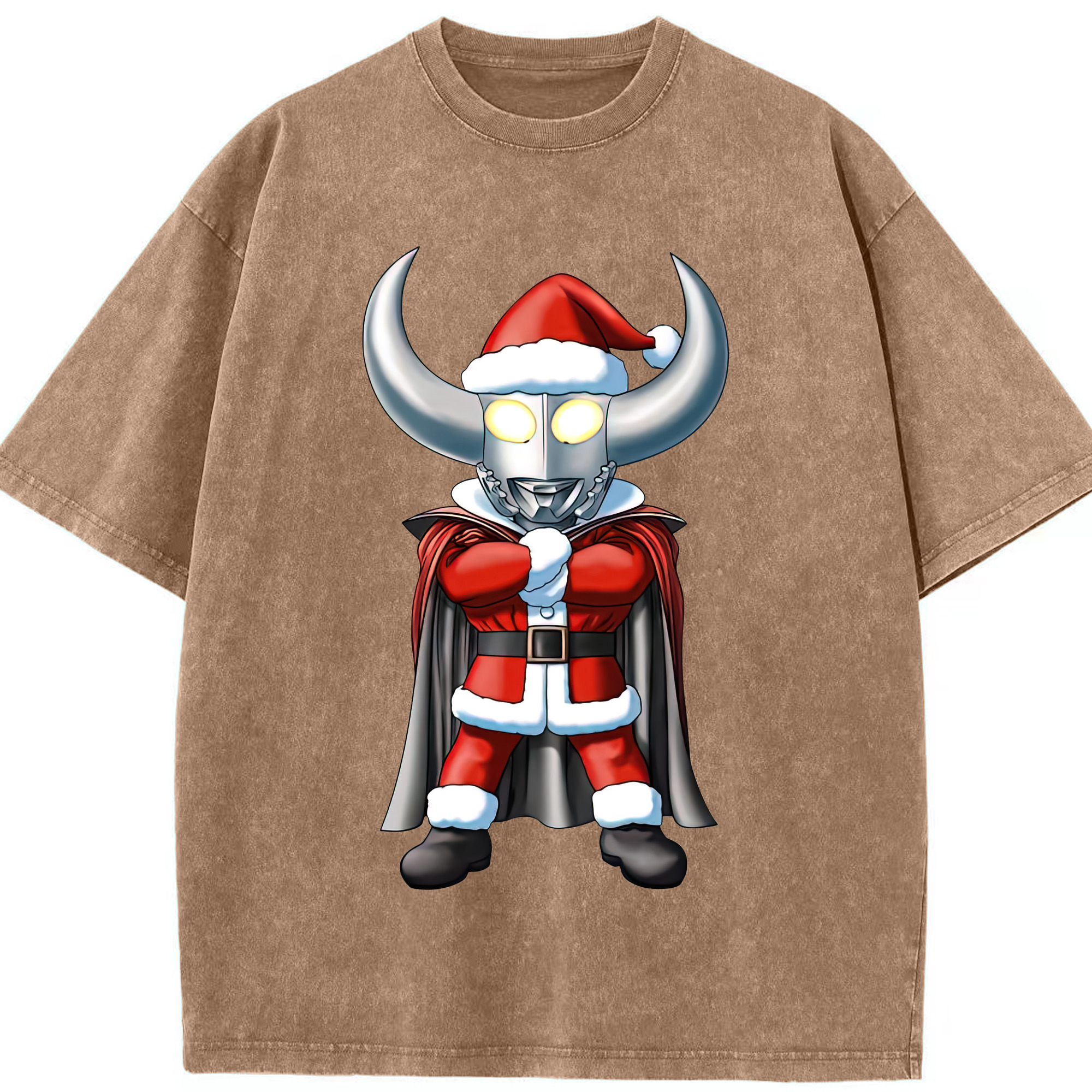 （画像用） ウルトラマン Ultraman 綿100% ヴィンテージ風 半袖Tシャツ（フロントプリント）