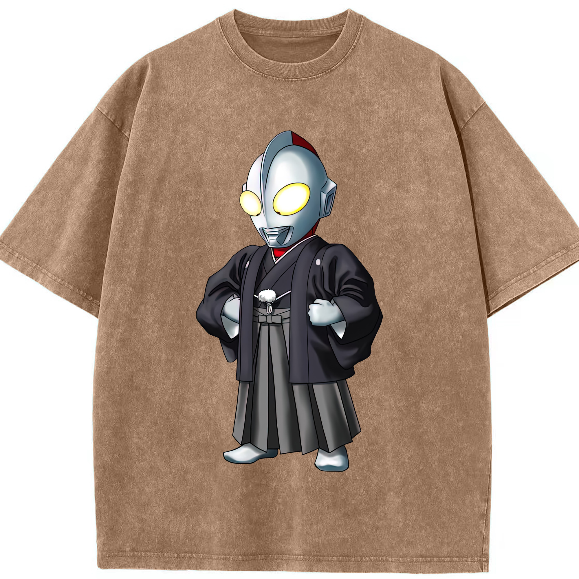 （画像用） ウルトラマン Ultraman 綿100% ヴィンテージ風 半袖Tシャツ（フロントプリント）