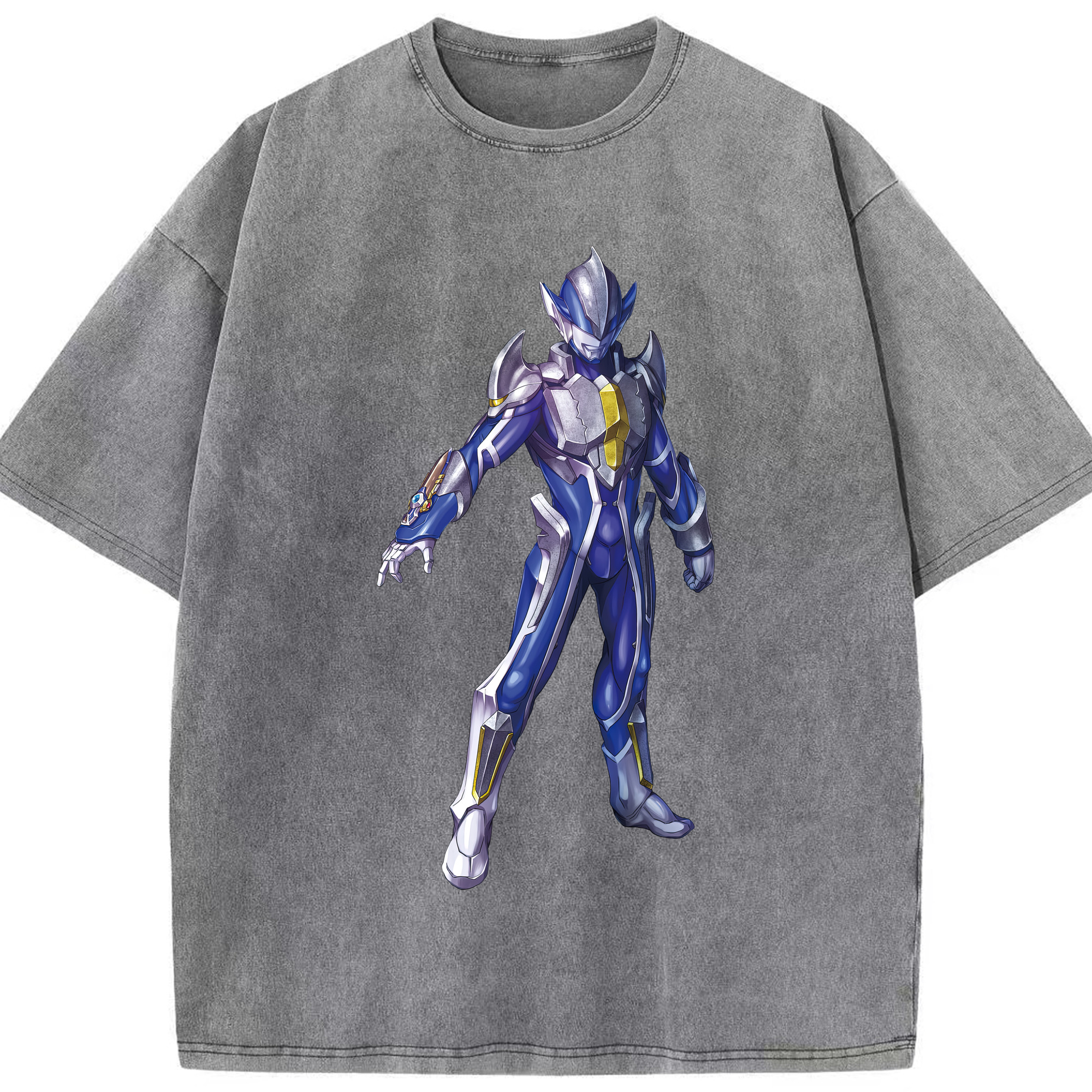 （画像用） ウルトラマン Ultraman 綿100% ヴィンテージ風 半袖Tシャツ（フロントプリント）