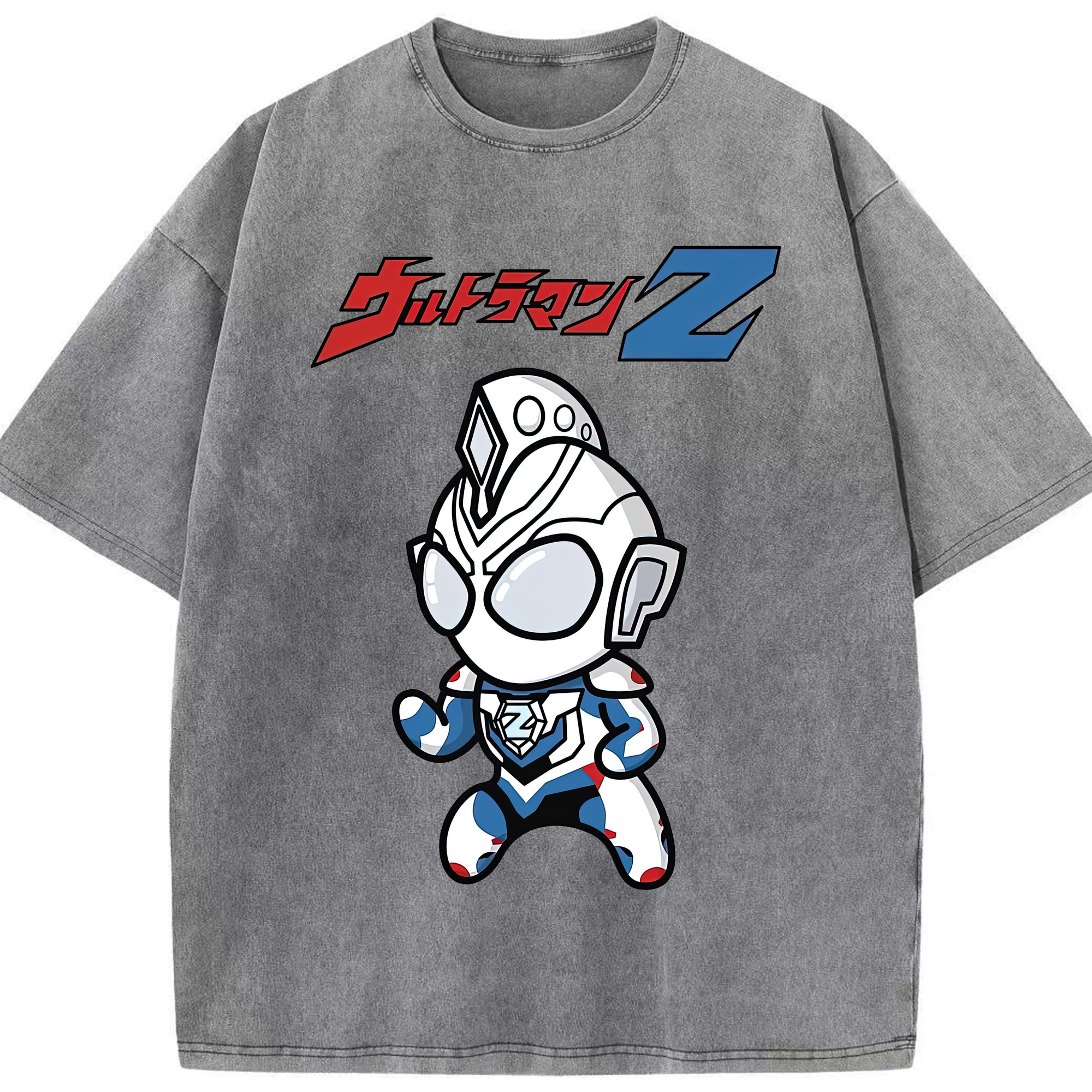（画像用） ウルトラマン Ultraman 綿100% ヴィンテージ風 半袖Tシャツ（フロントプリント）