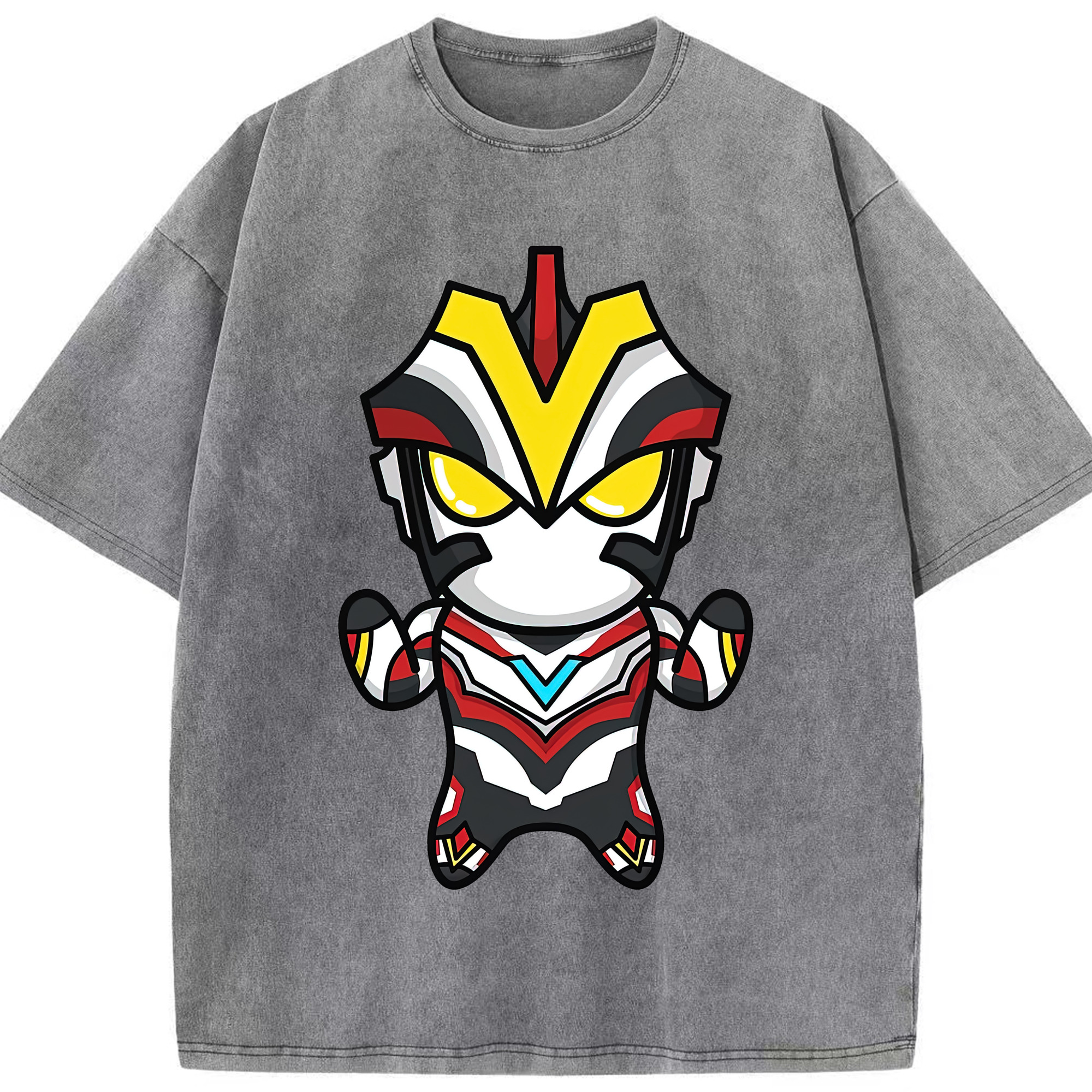 （画像用） ウルトラマン Ultraman 綿100% ヴィンテージ風 半袖Tシャツ（フロントプリント）
