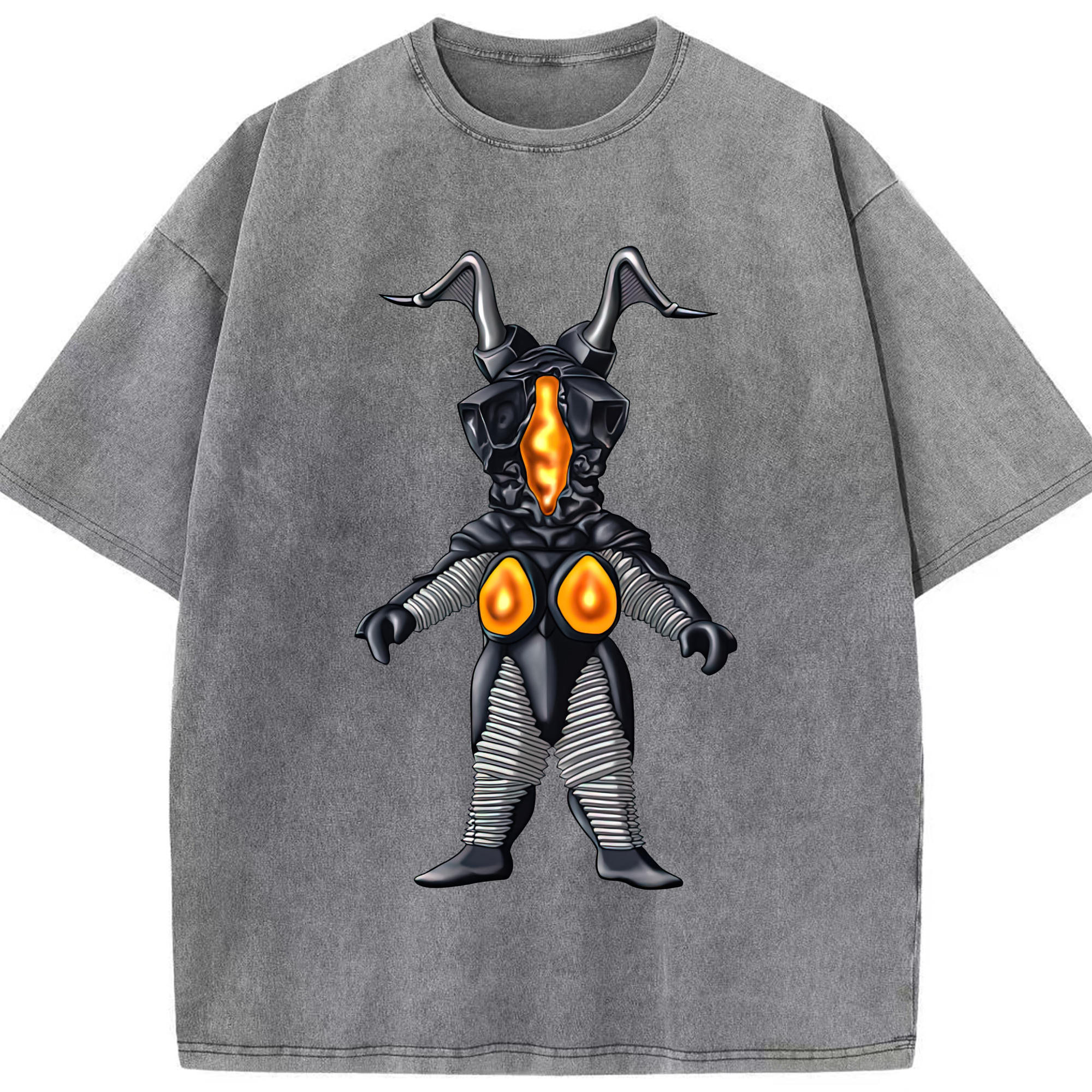（画像用） ウルトラマン Ultraman 綿100% ヴィンテージ風 半袖Tシャツ（フロントプリント）