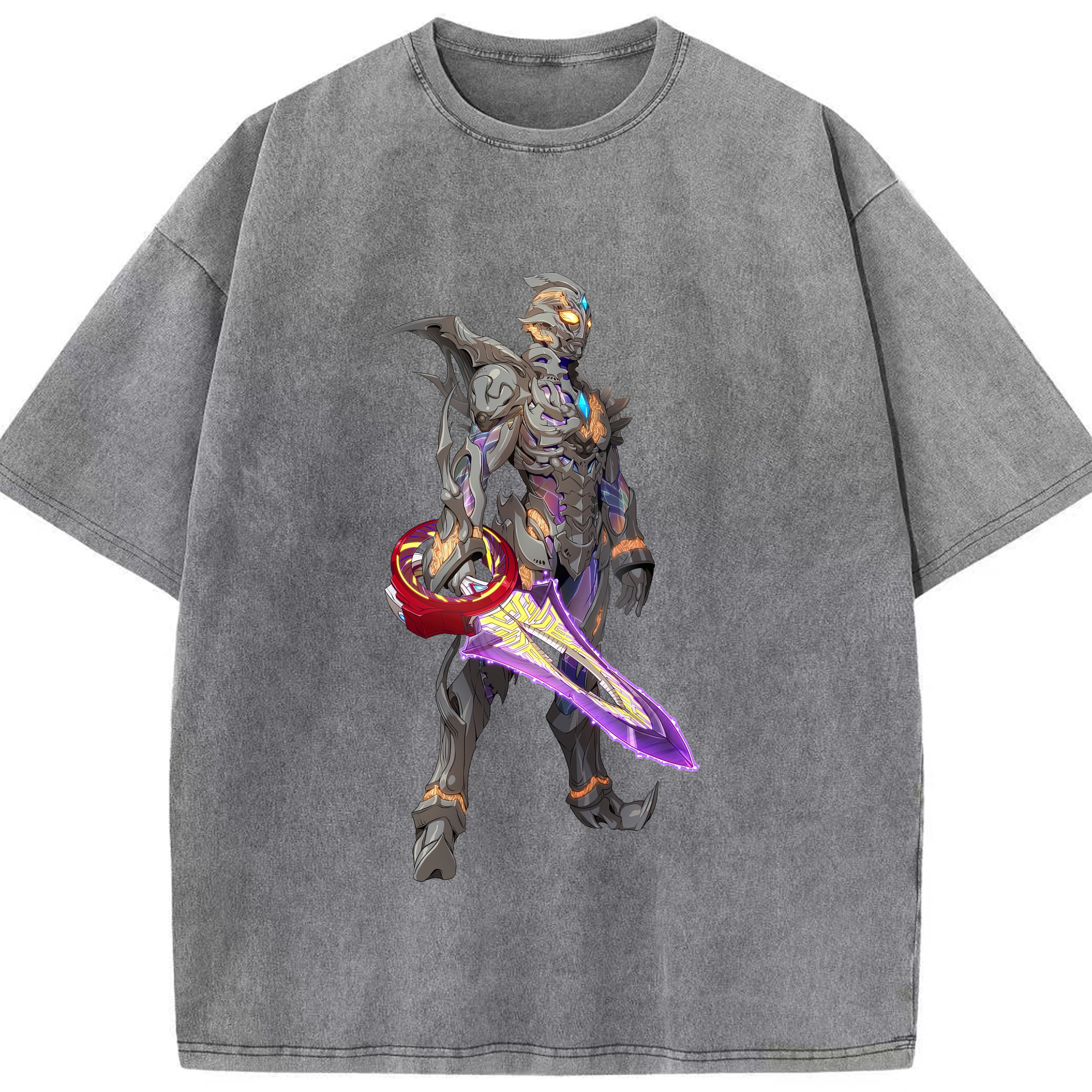 （画像用） ウルトラマン Ultraman 綿100% ヴィンテージ風 半袖Tシャツ（フロントプリント）