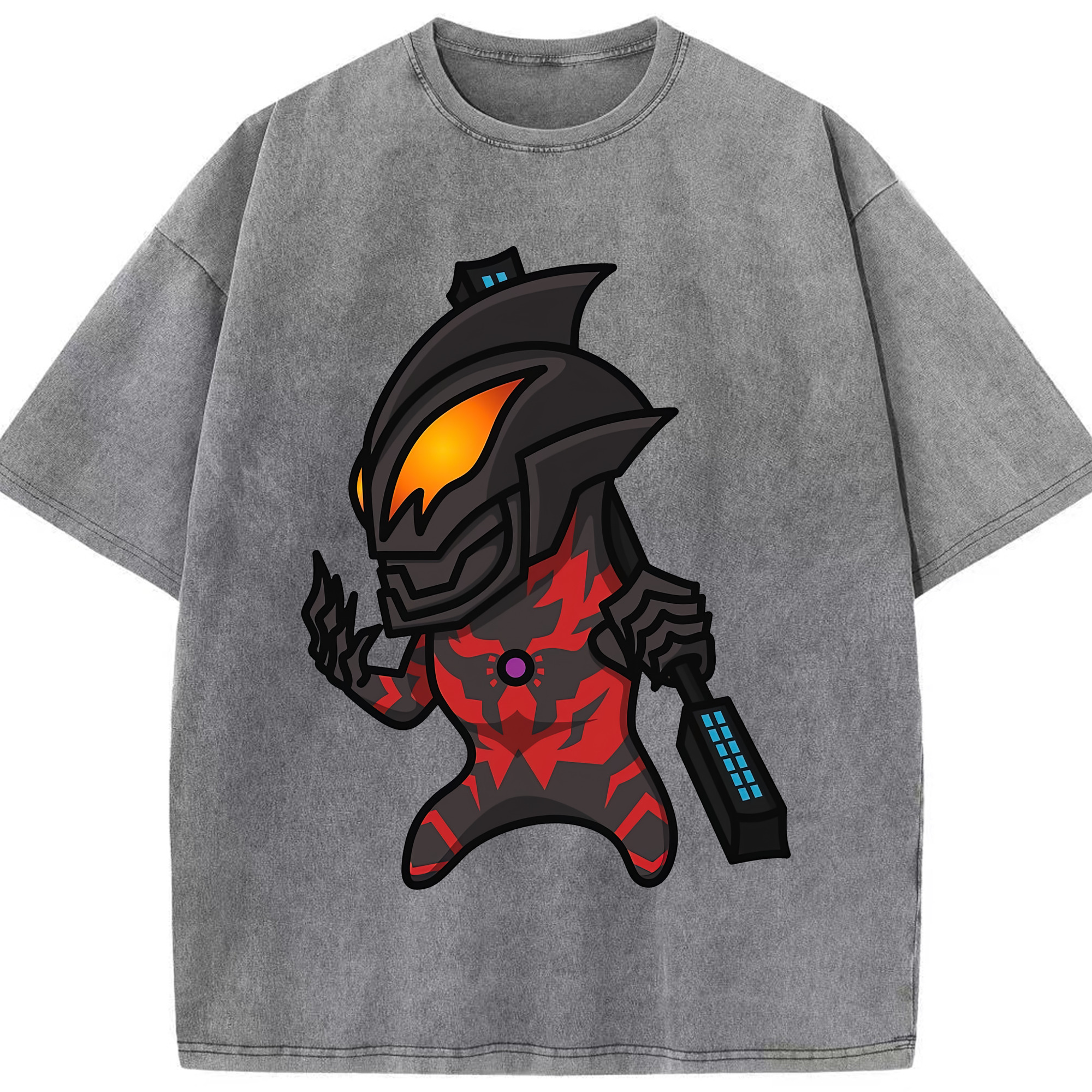 （画像用） ウルトラマン Ultraman 綿100% ヴィンテージ風 半袖Tシャツ（フロントプリント）