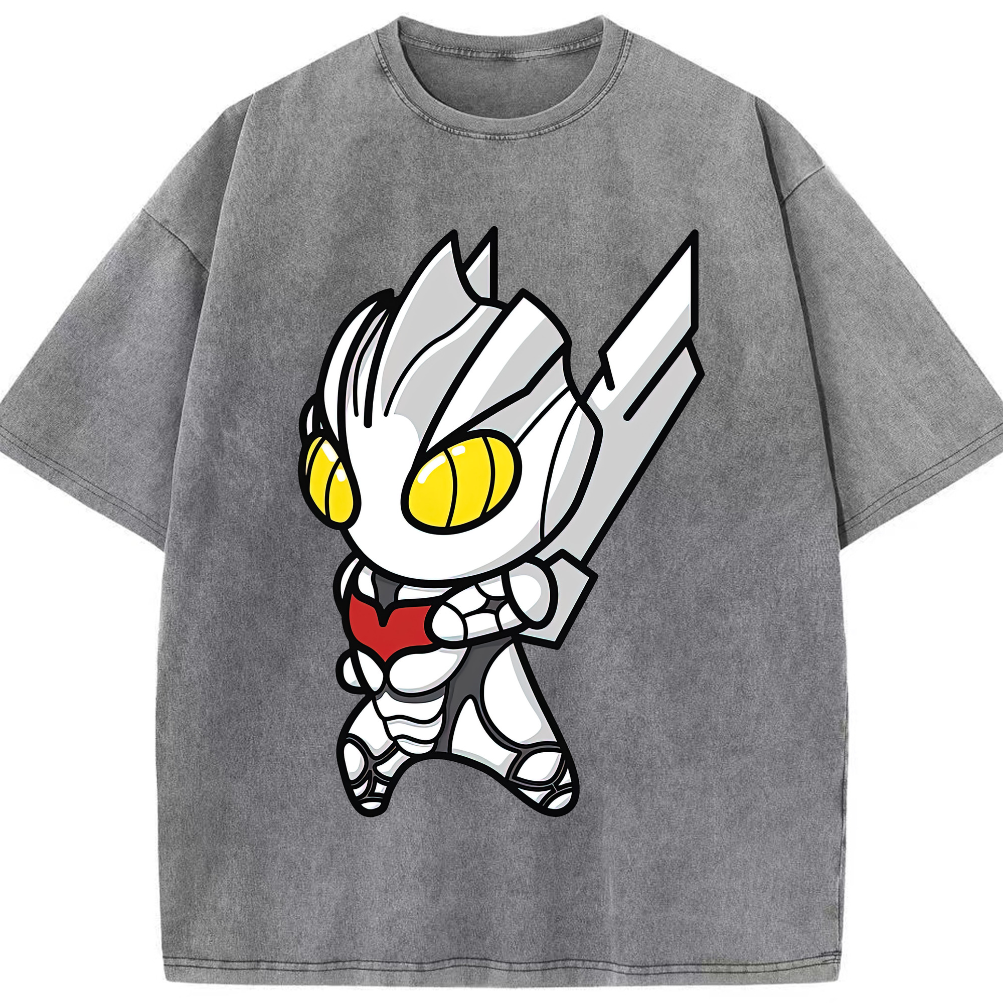 （画像用） ウルトラマン Ultraman 綿100% ヴィンテージ風 半袖Tシャツ（フロントプリント）