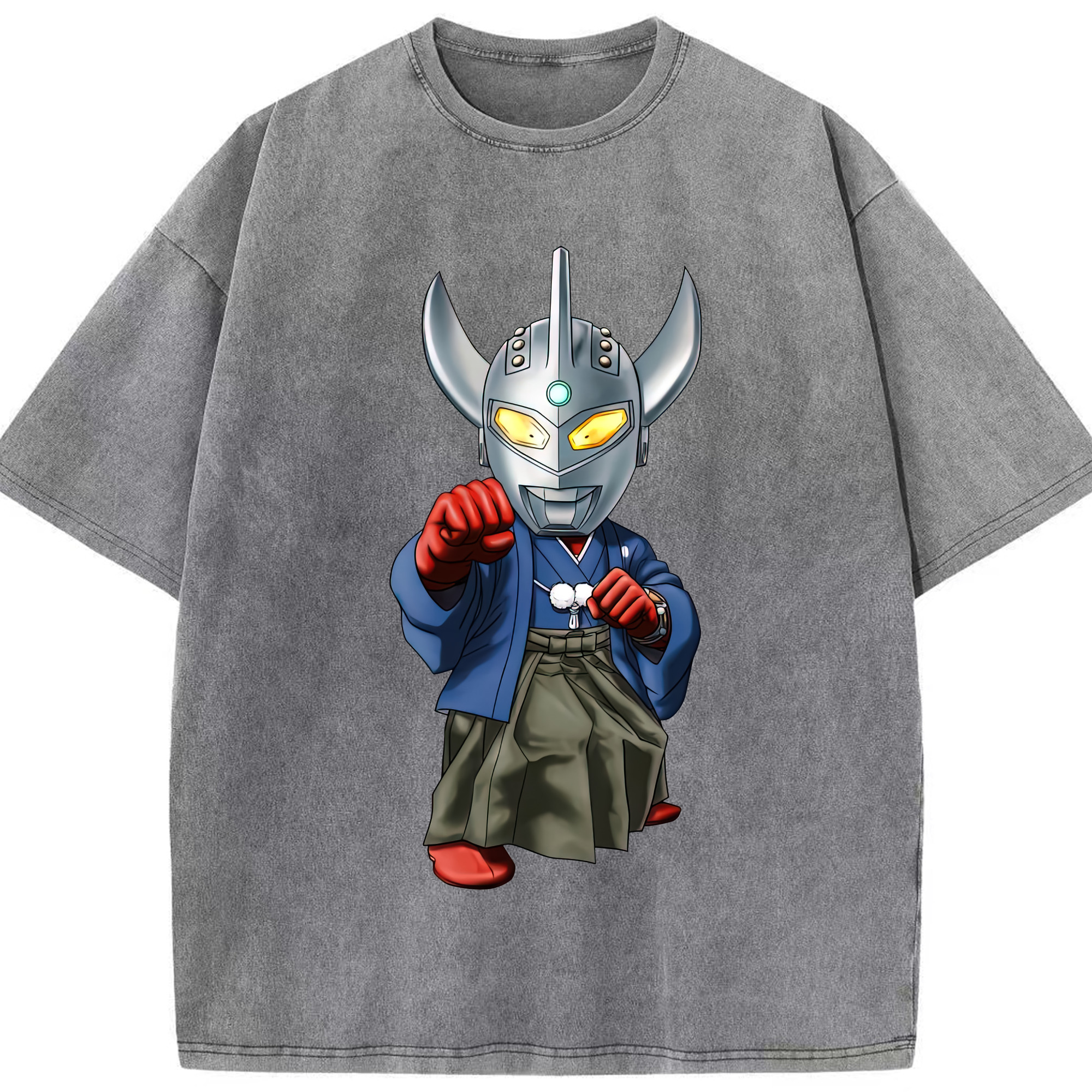 （画像用） ウルトラマン Ultraman 綿100% ヴィンテージ風 半袖Tシャツ（フロントプリント）