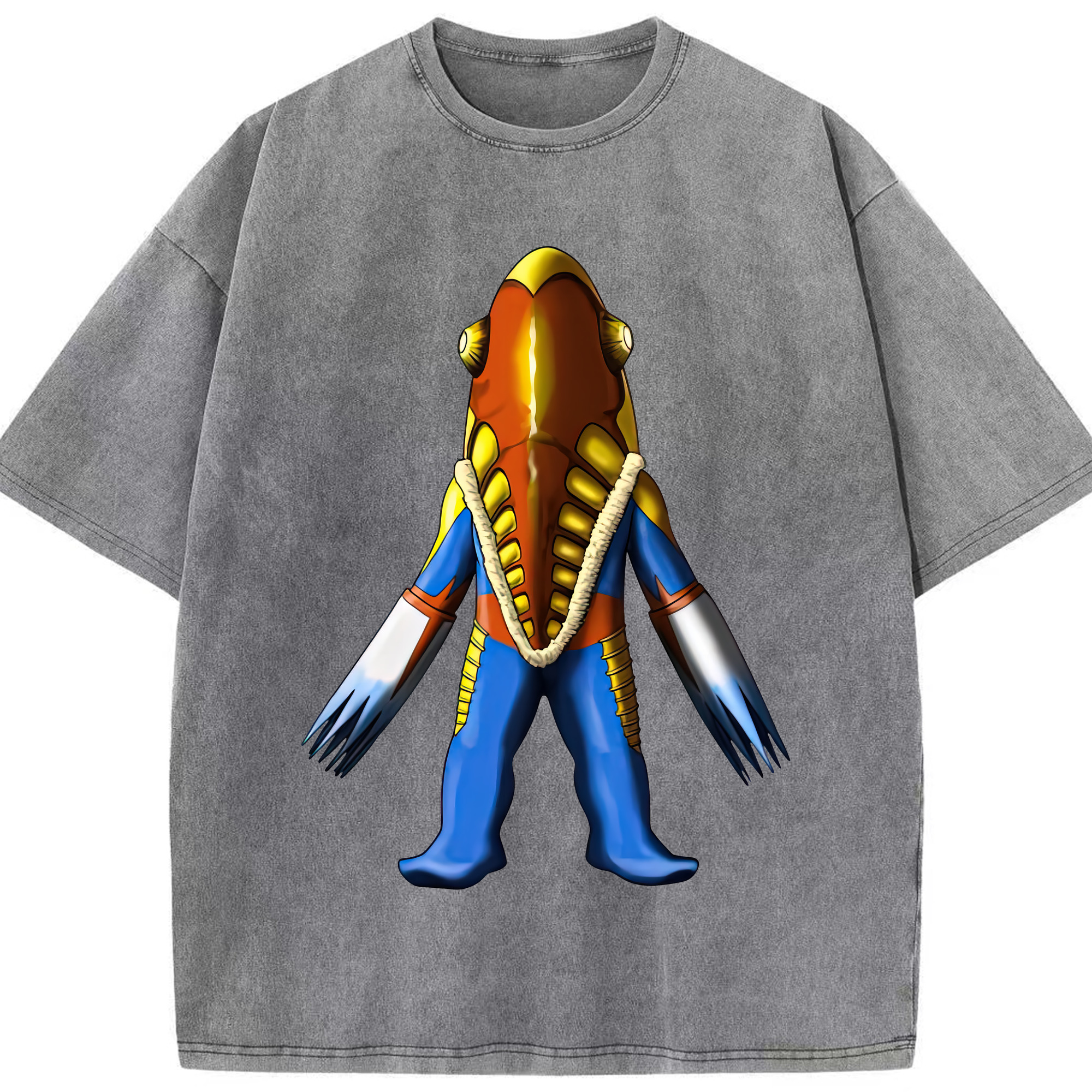 （画像用） ウルトラマン Ultraman 綿100% ヴィンテージ風 半袖Tシャツ（フロントプリント）
