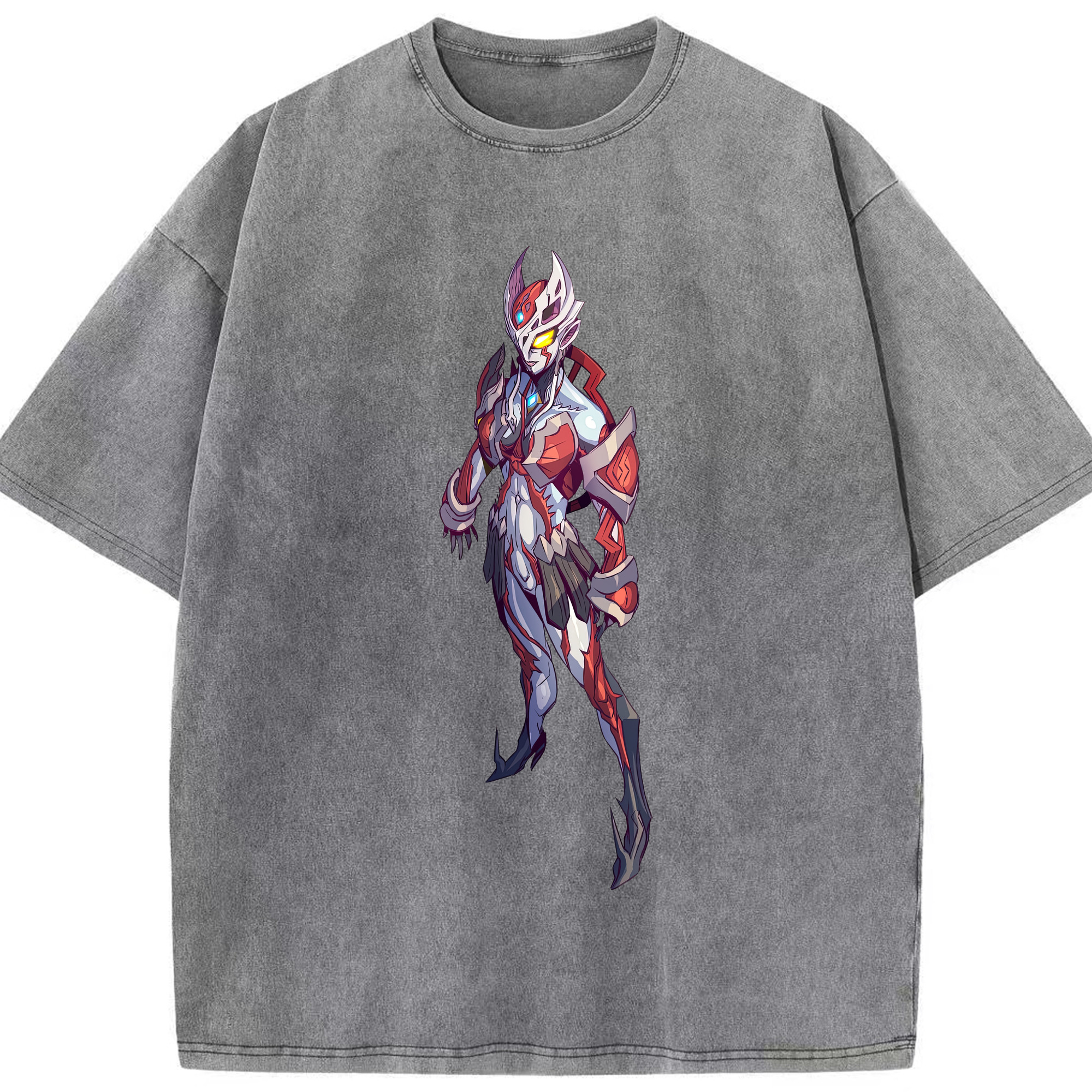 （画像用） ウルトラマン Ultraman 綿100% ヴィンテージ風 半袖Tシャツ（フロントプリント）