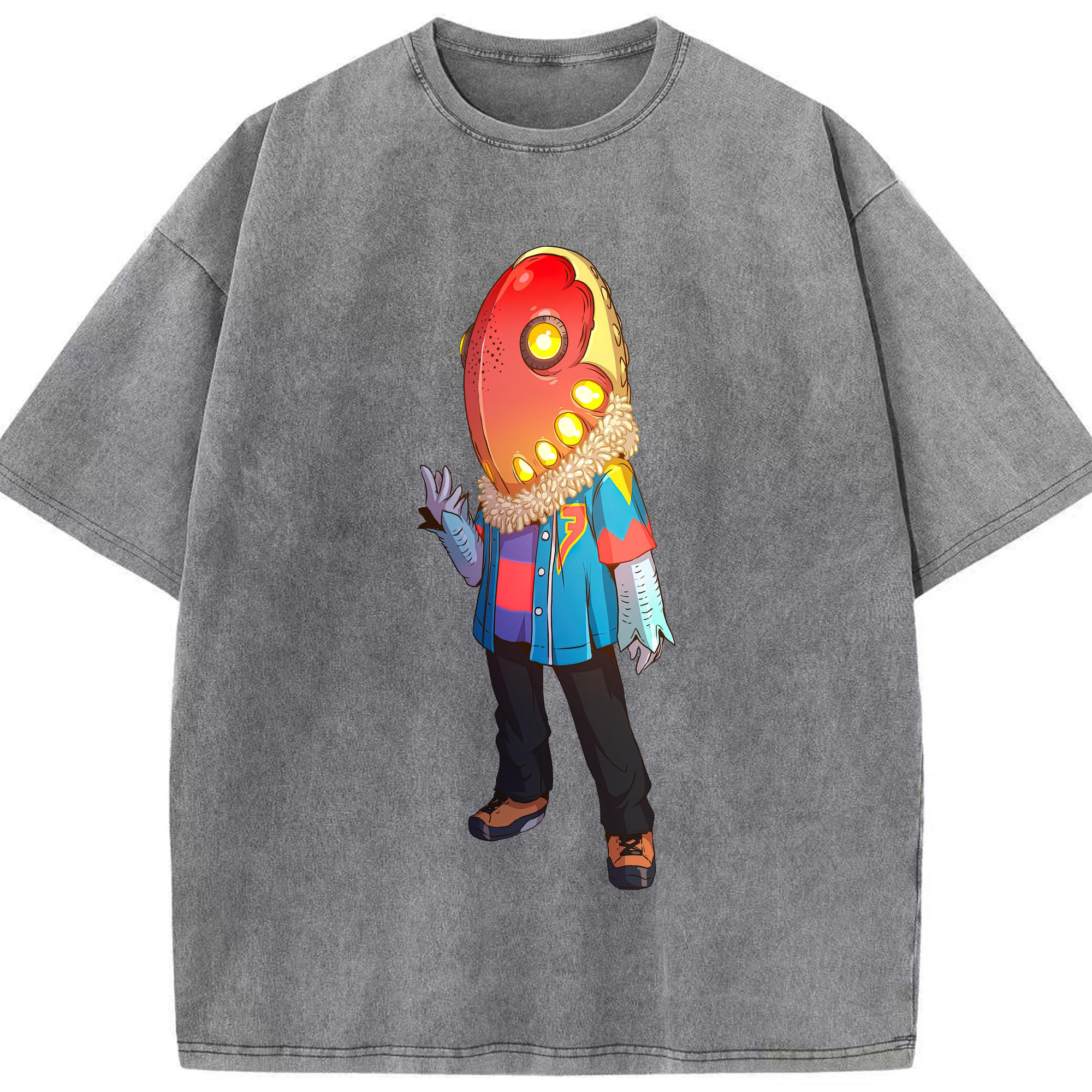（画像用） ウルトラマン Ultraman 綿100% ヴィンテージ風 半袖Tシャツ（フロントプリント）