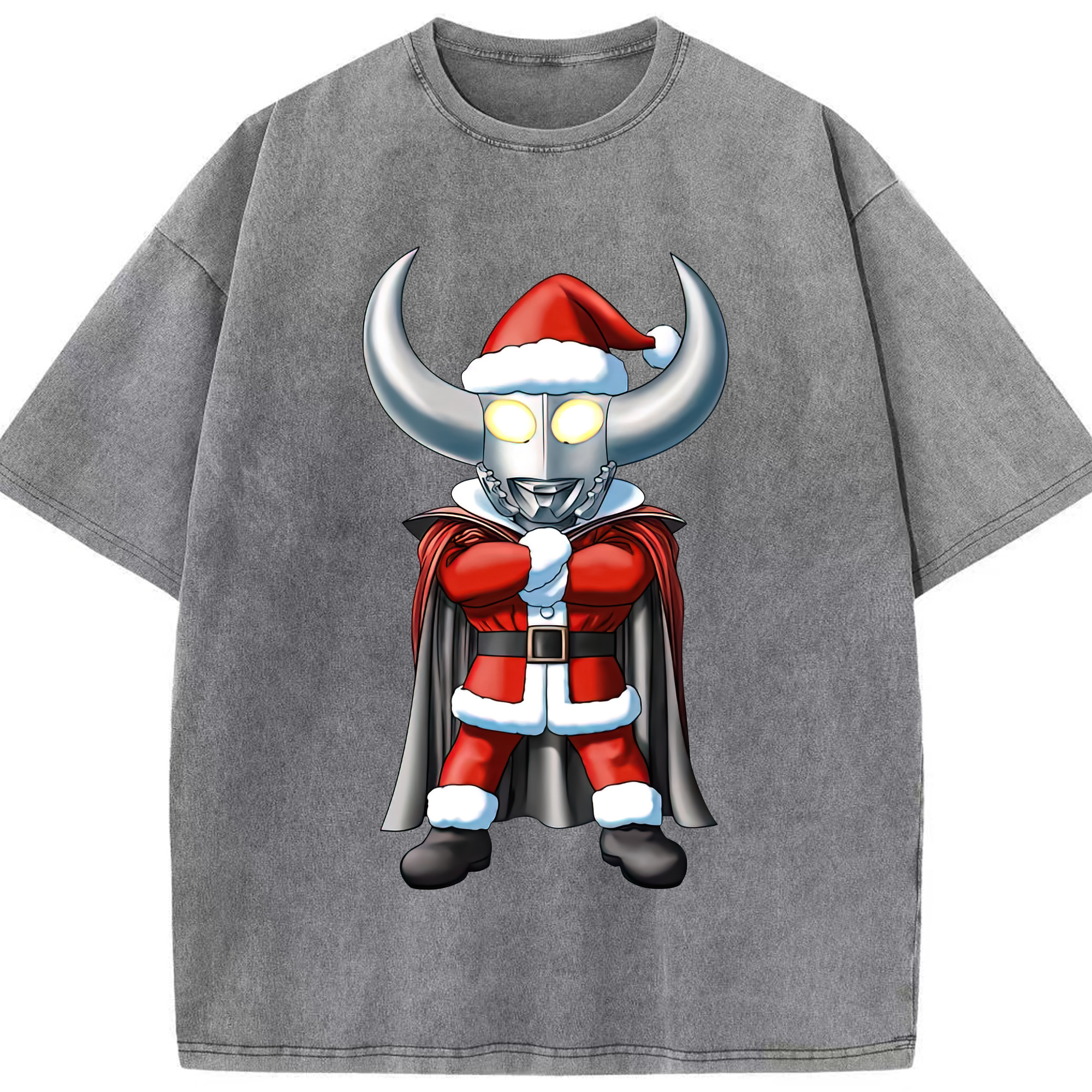 （画像用） ウルトラマン Ultraman 綿100% ヴィンテージ風 半袖Tシャツ（フロントプリント）