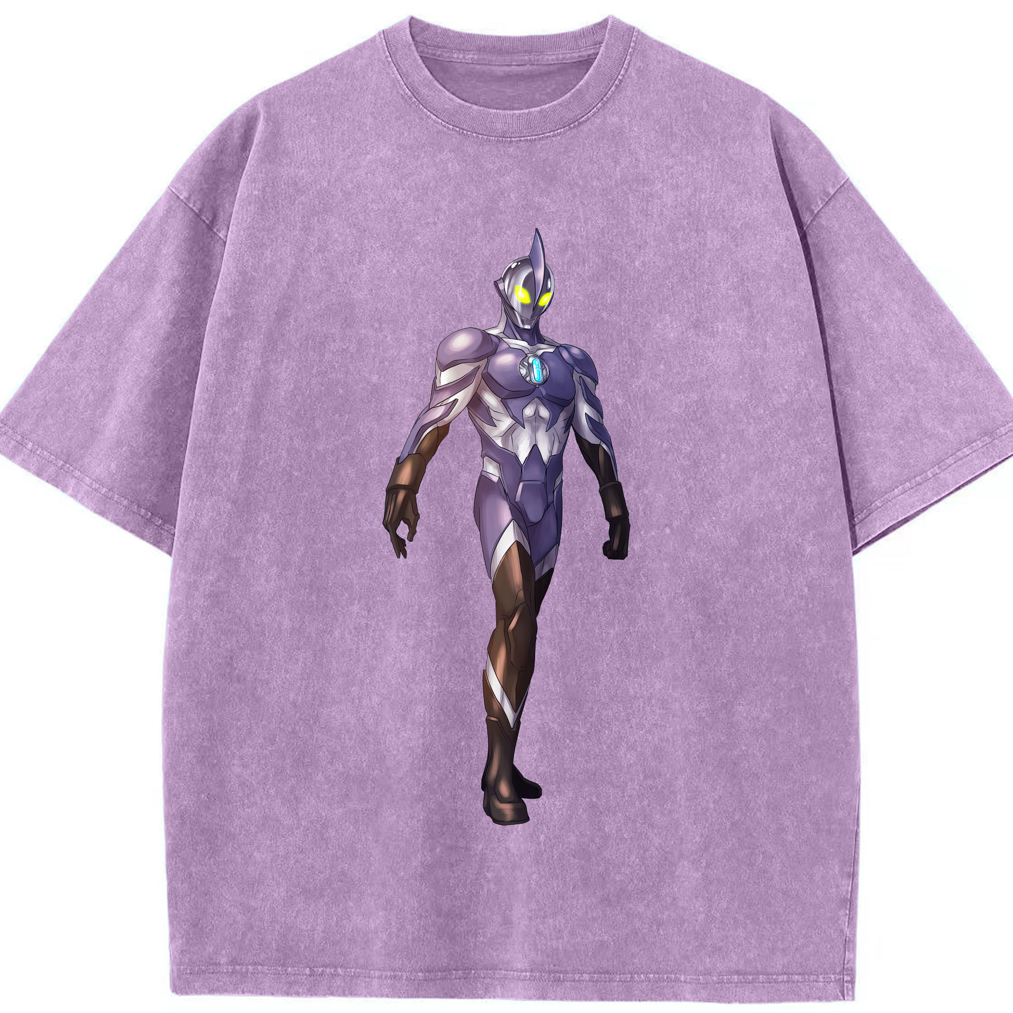（画像用） ウルトラマン Ultraman 綿100% ヴィンテージ風 半袖Tシャツ（フロントプリント）