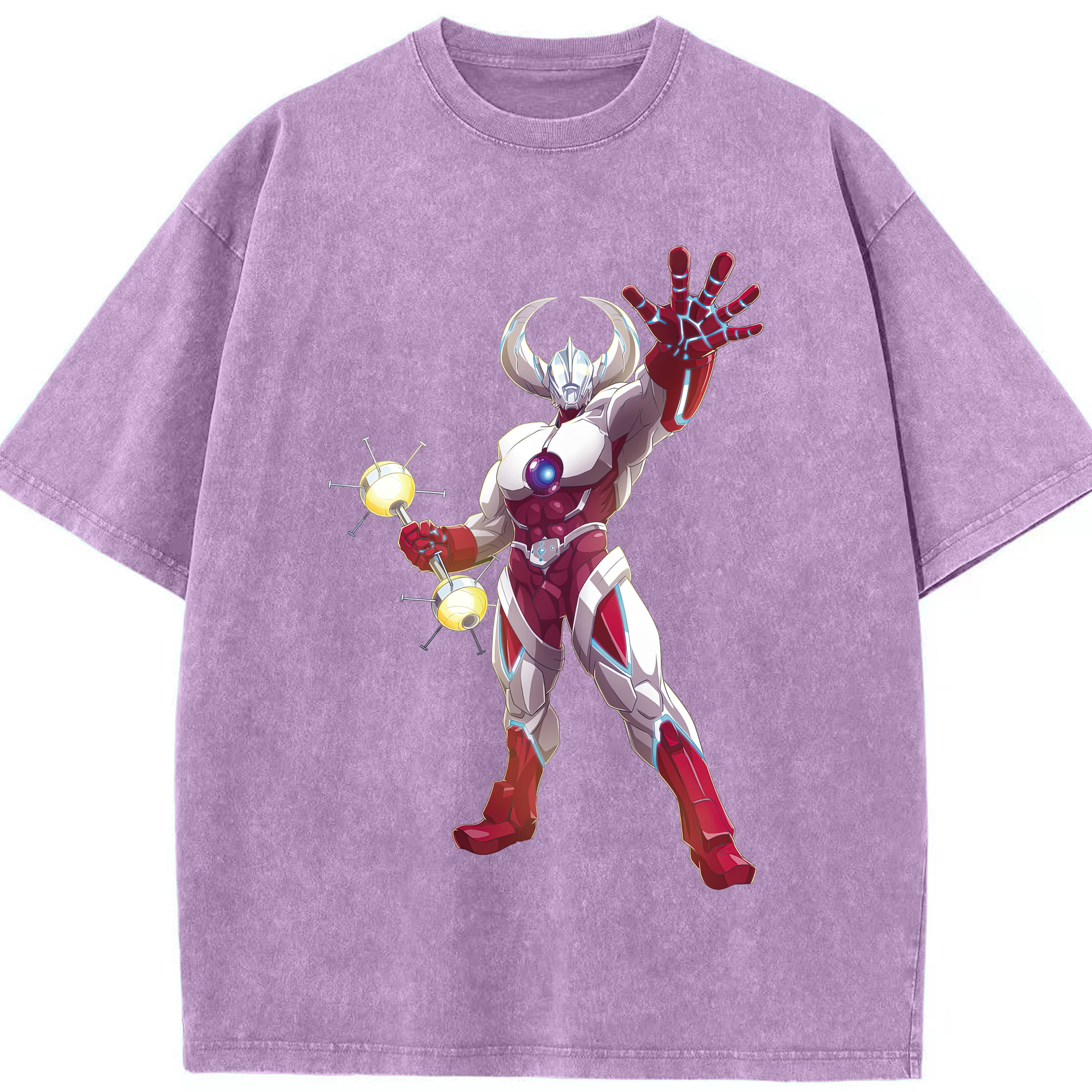 （画像用） ウルトラマン Ultraman 綿100% ヴィンテージ風 半袖Tシャツ（フロントプリント）