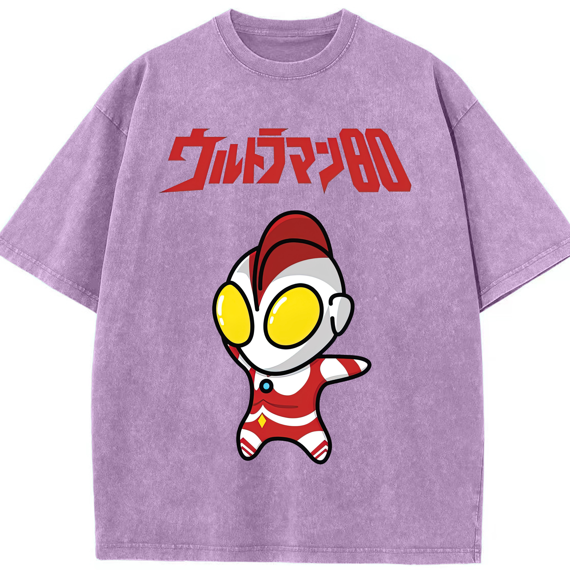 （画像用） ウルトラマン Ultraman 綿100% ヴィンテージ風 半袖Tシャツ（フロントプリント）