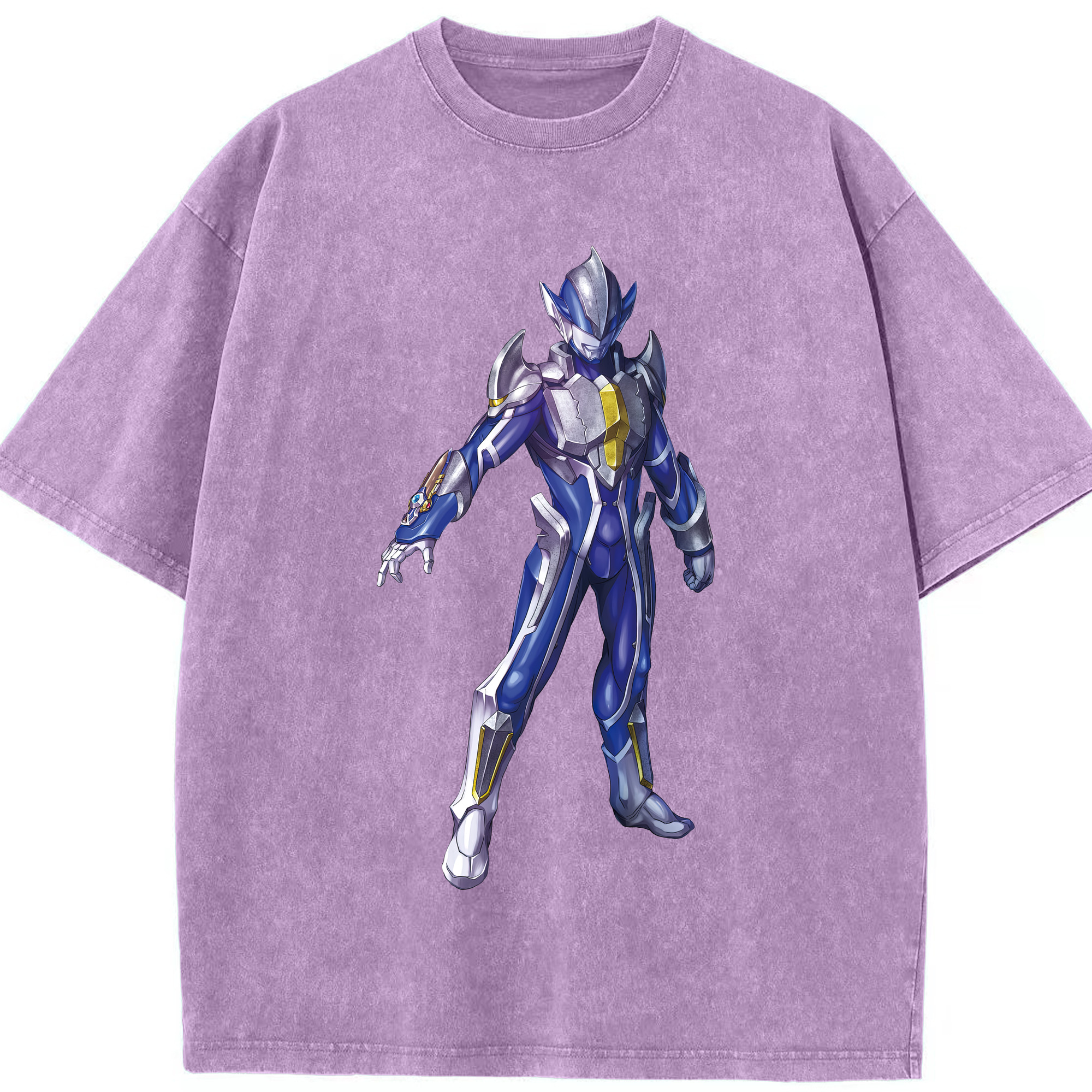 （画像用） ウルトラマン Ultraman 綿100% ヴィンテージ風 半袖Tシャツ（フロントプリント）
