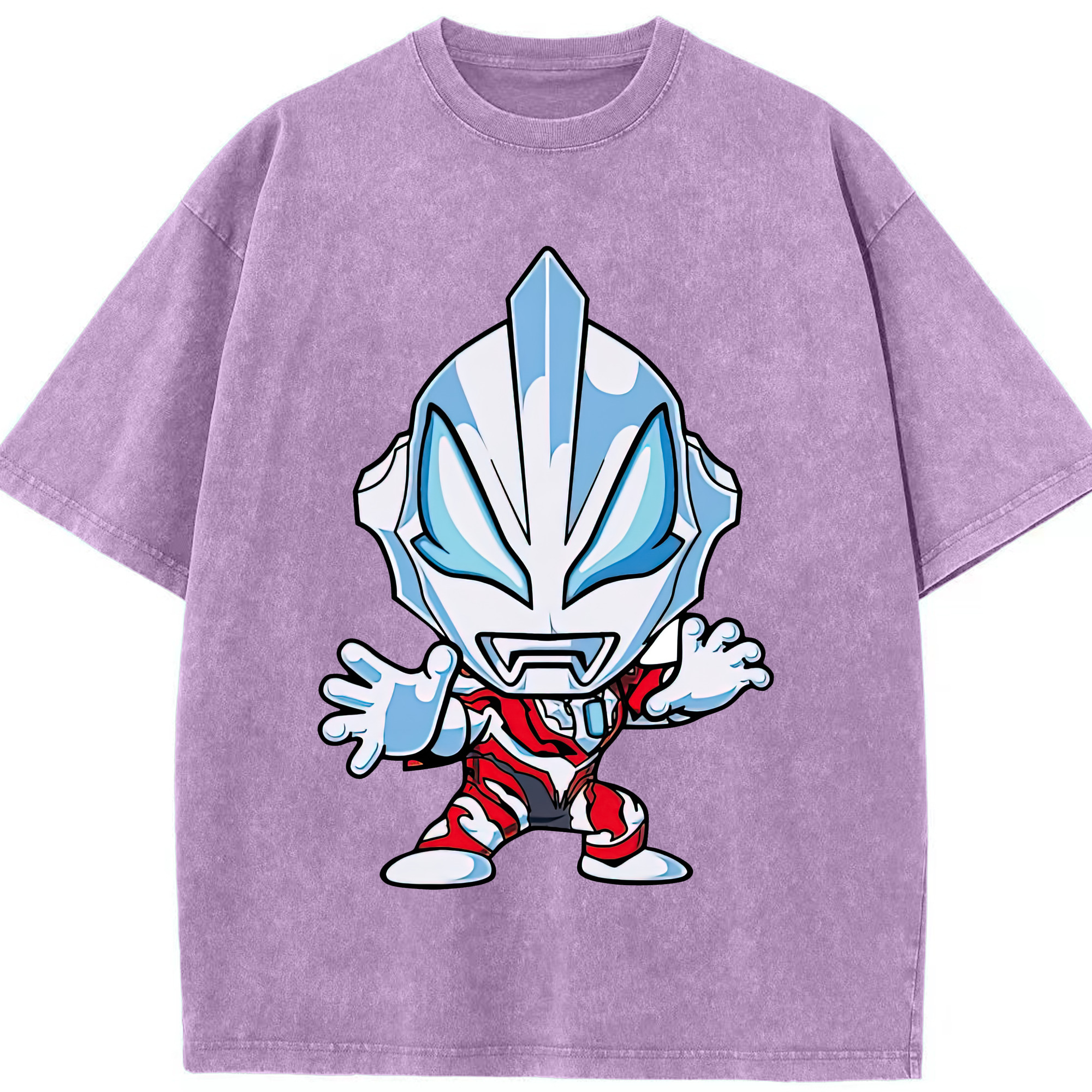 （画像用） ウルトラマン Ultraman 綿100% ヴィンテージ風 半袖Tシャツ（フロントプリント）