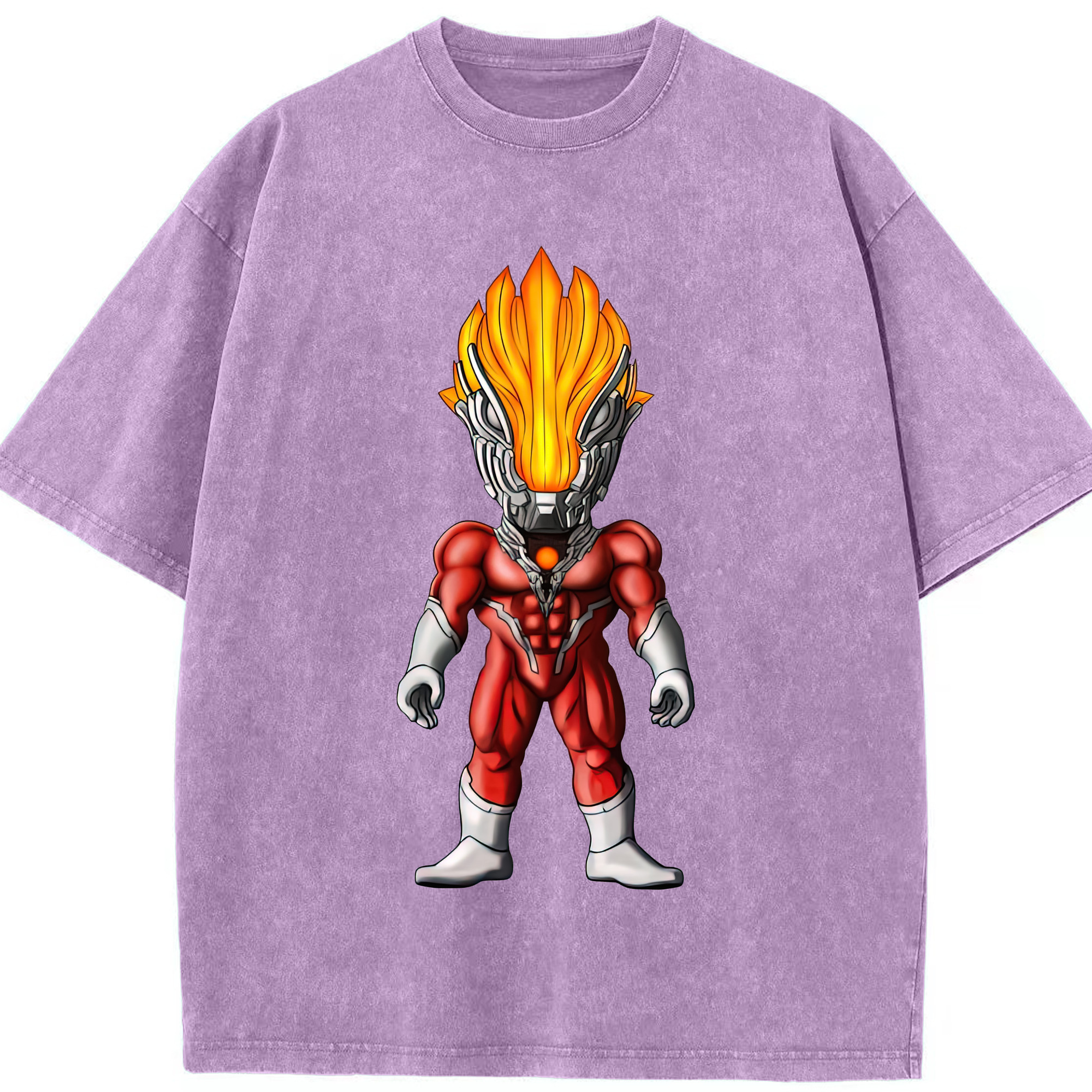 （画像用） ウルトラマン Ultraman 綿100% ヴィンテージ風 半袖Tシャツ（フロントプリント）