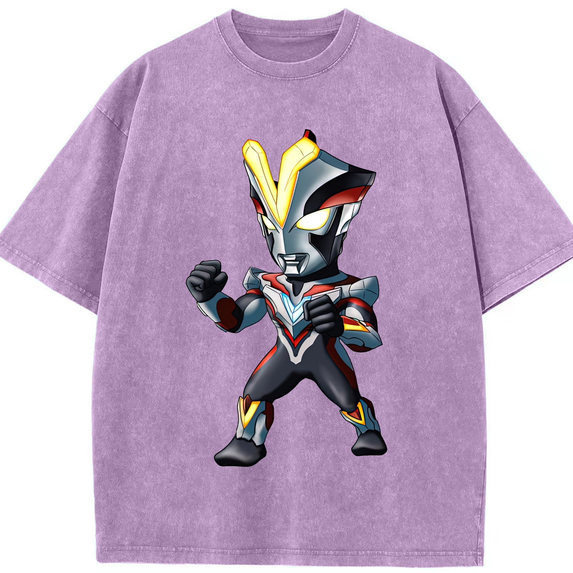 （画像用） ウルトラマン Ultraman 綿100% ヴィンテージ風 半袖Tシャツ（フロントプリント）