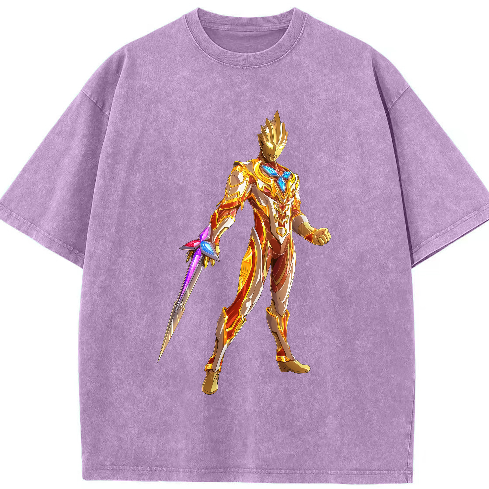 （画像用） ウルトラマン Ultraman 綿100% ヴィンテージ風 半袖Tシャツ（フロントプリント）