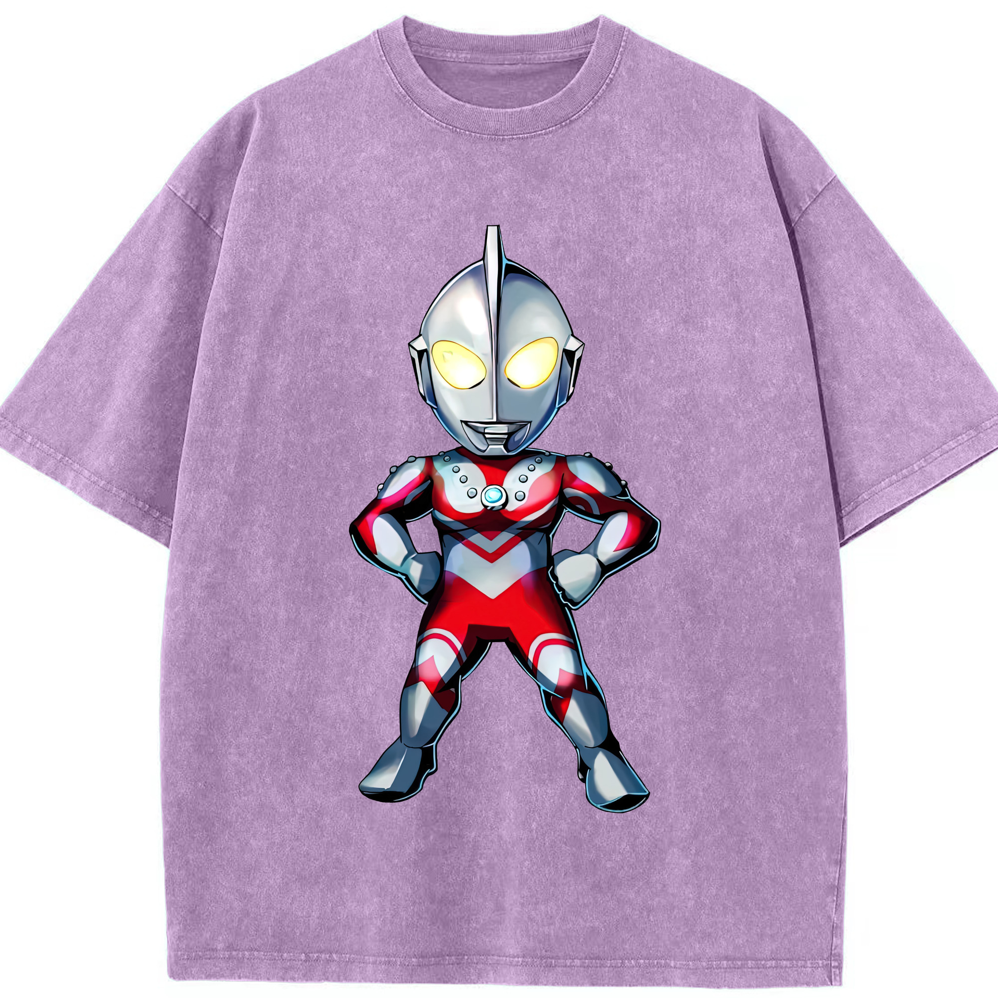 （画像用） ウルトラマン Ultraman 綿100% ヴィンテージ風 半袖Tシャツ（フロントプリント）
