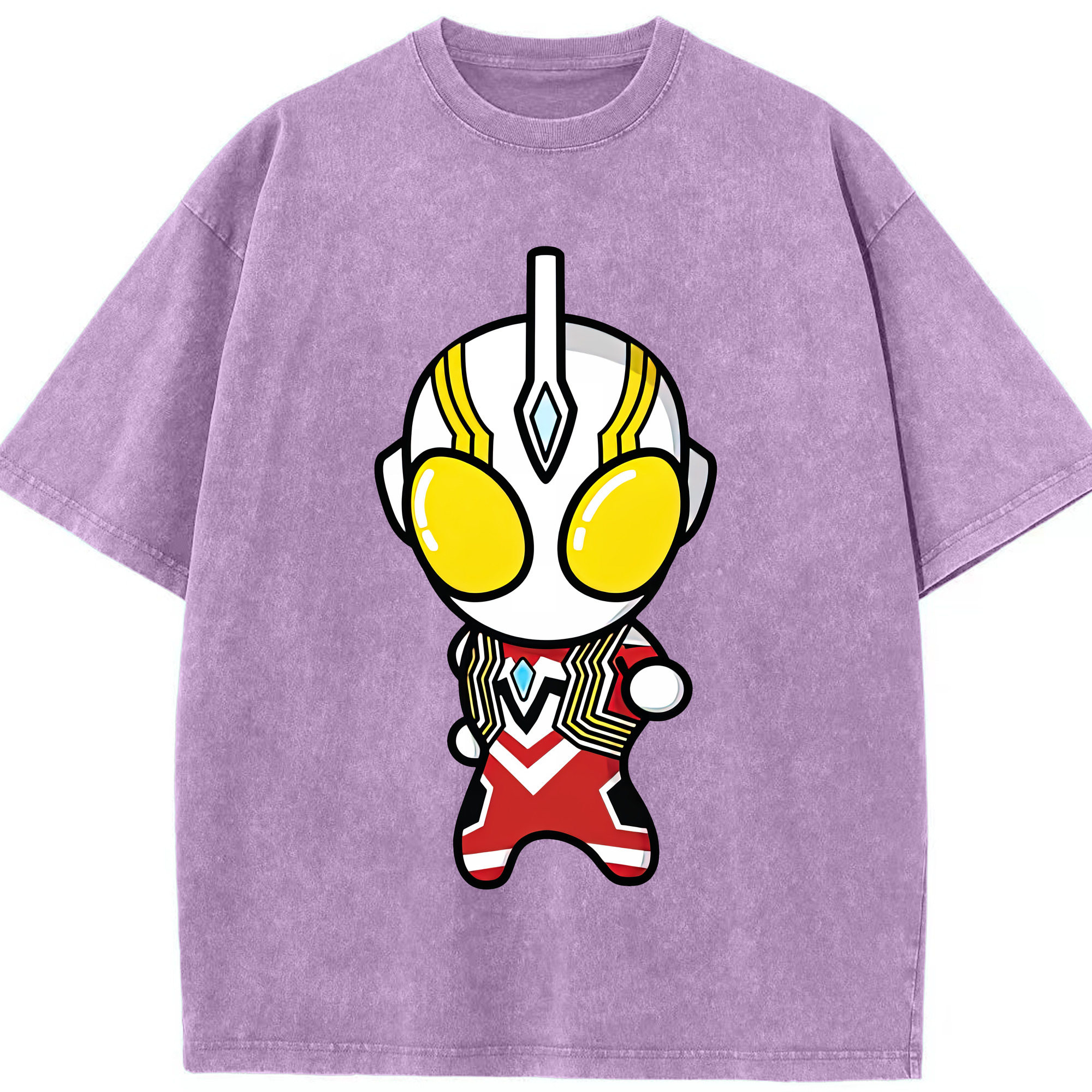 （画像用） ウルトラマン Ultraman 綿100% ヴィンテージ風 半袖Tシャツ（フロントプリント）