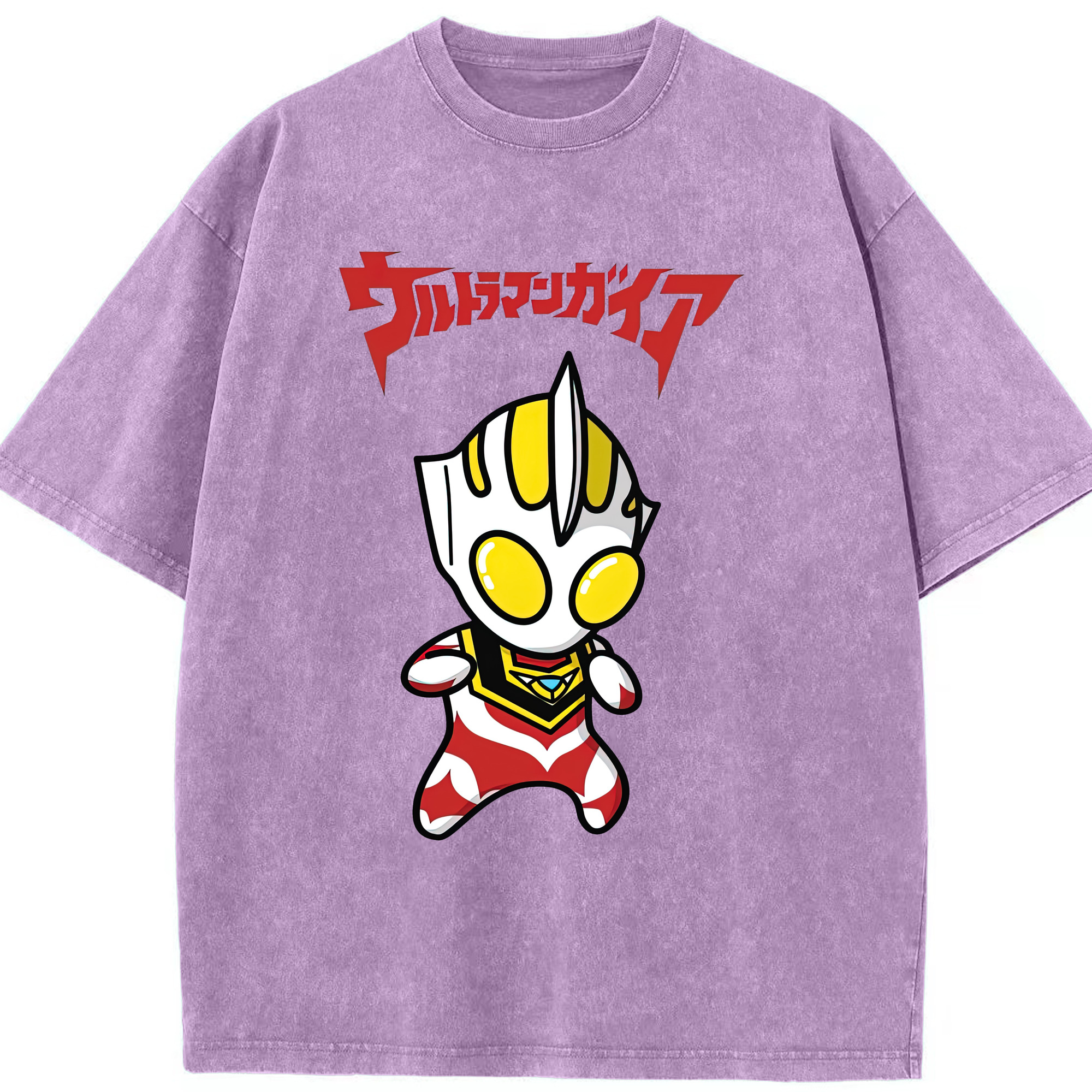 （画像用） ウルトラマン Ultraman 綿100% ヴィンテージ風 半袖Tシャツ（フロントプリント）
