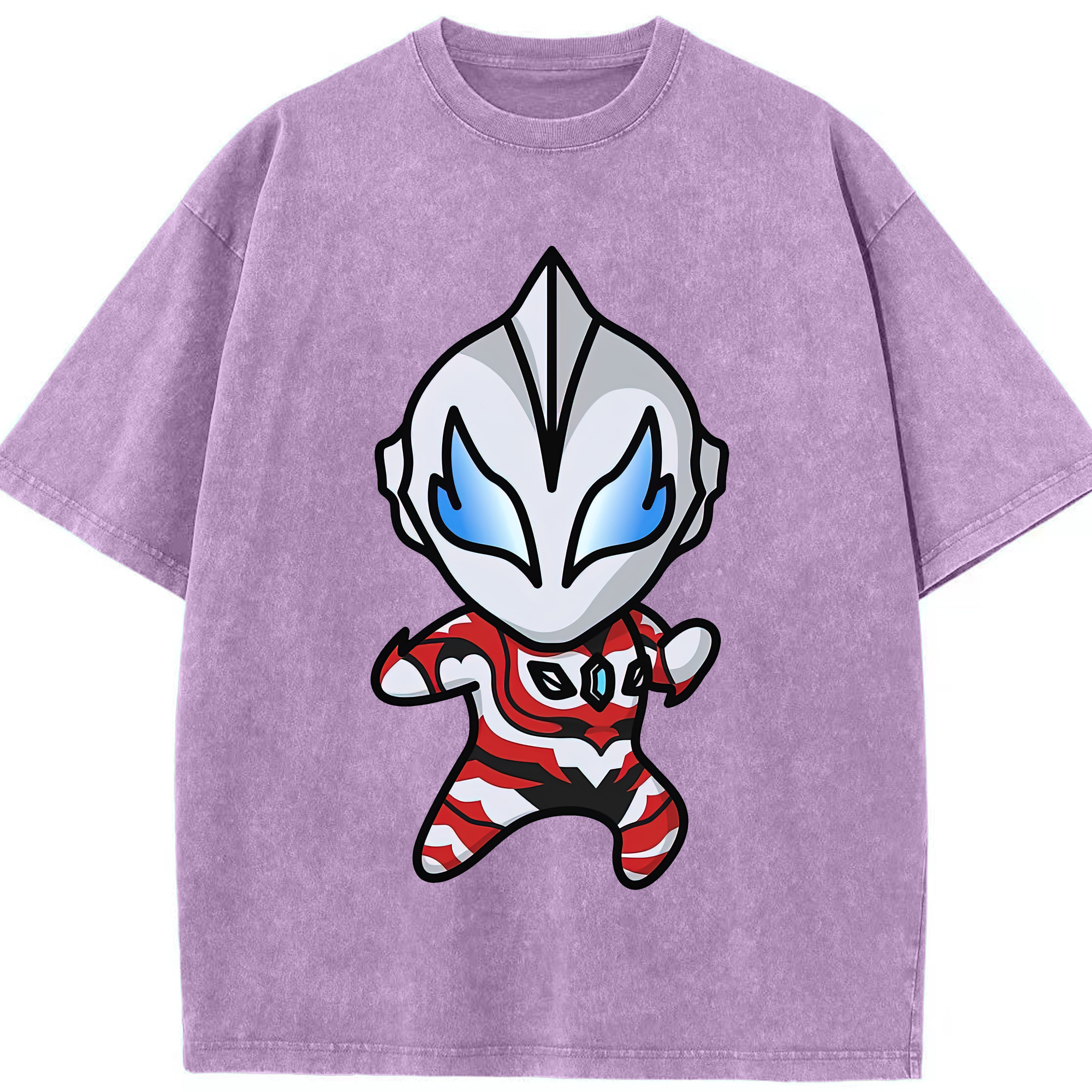 （画像用） ウルトラマン Ultraman 綿100% ヴィンテージ風 半袖Tシャツ（フロントプリント）