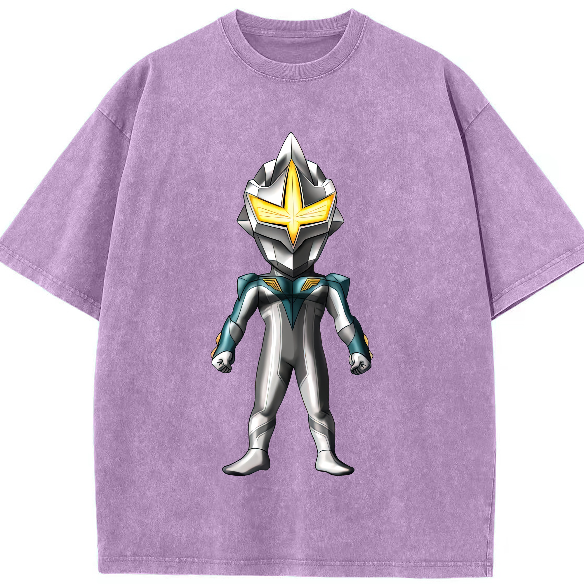 （画像用） ウルトラマン Ultraman 綿100% ヴィンテージ風 半袖Tシャツ（フロントプリント）