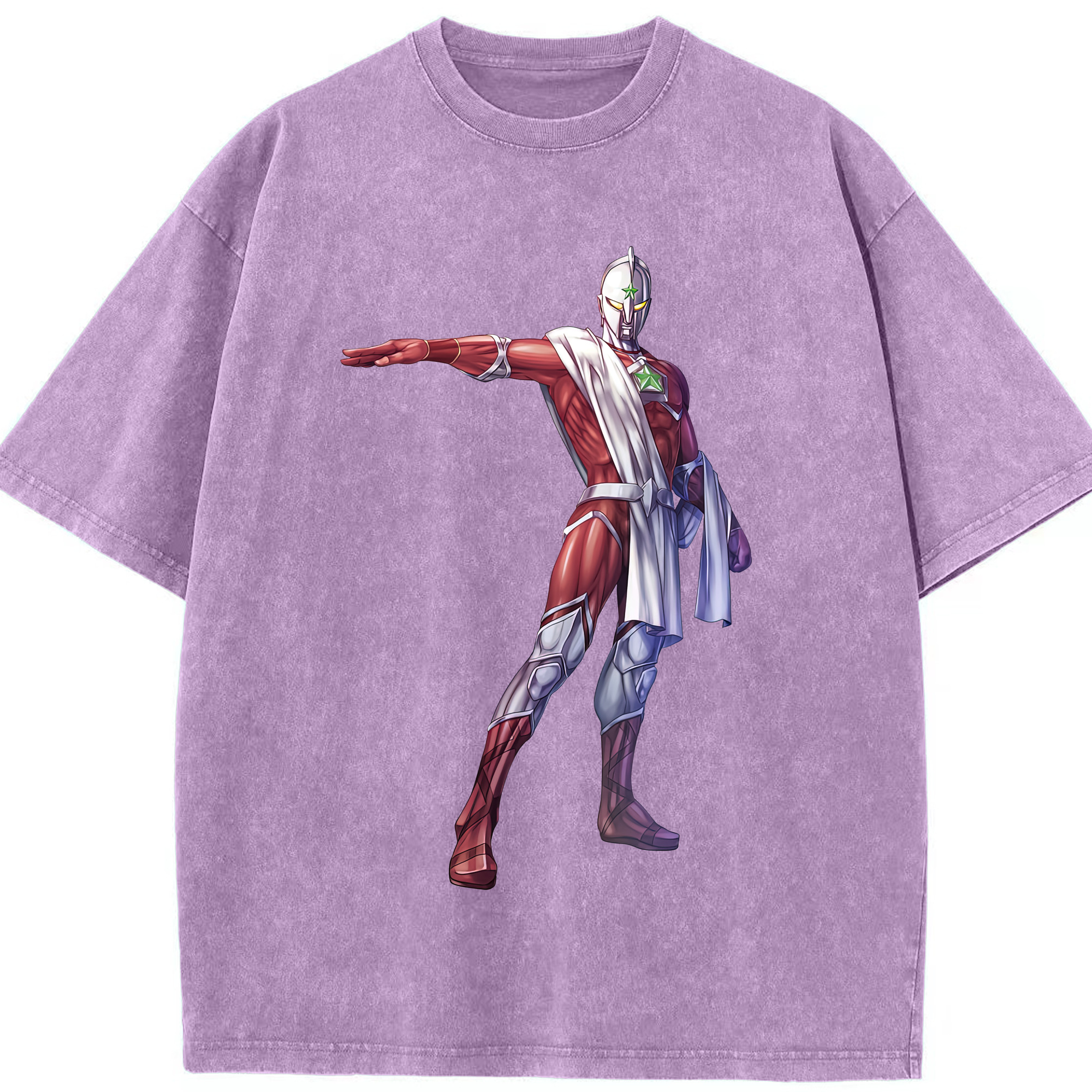 （画像用） ウルトラマン Ultraman 綿100% ヴィンテージ風 半袖Tシャツ（フロントプリント）