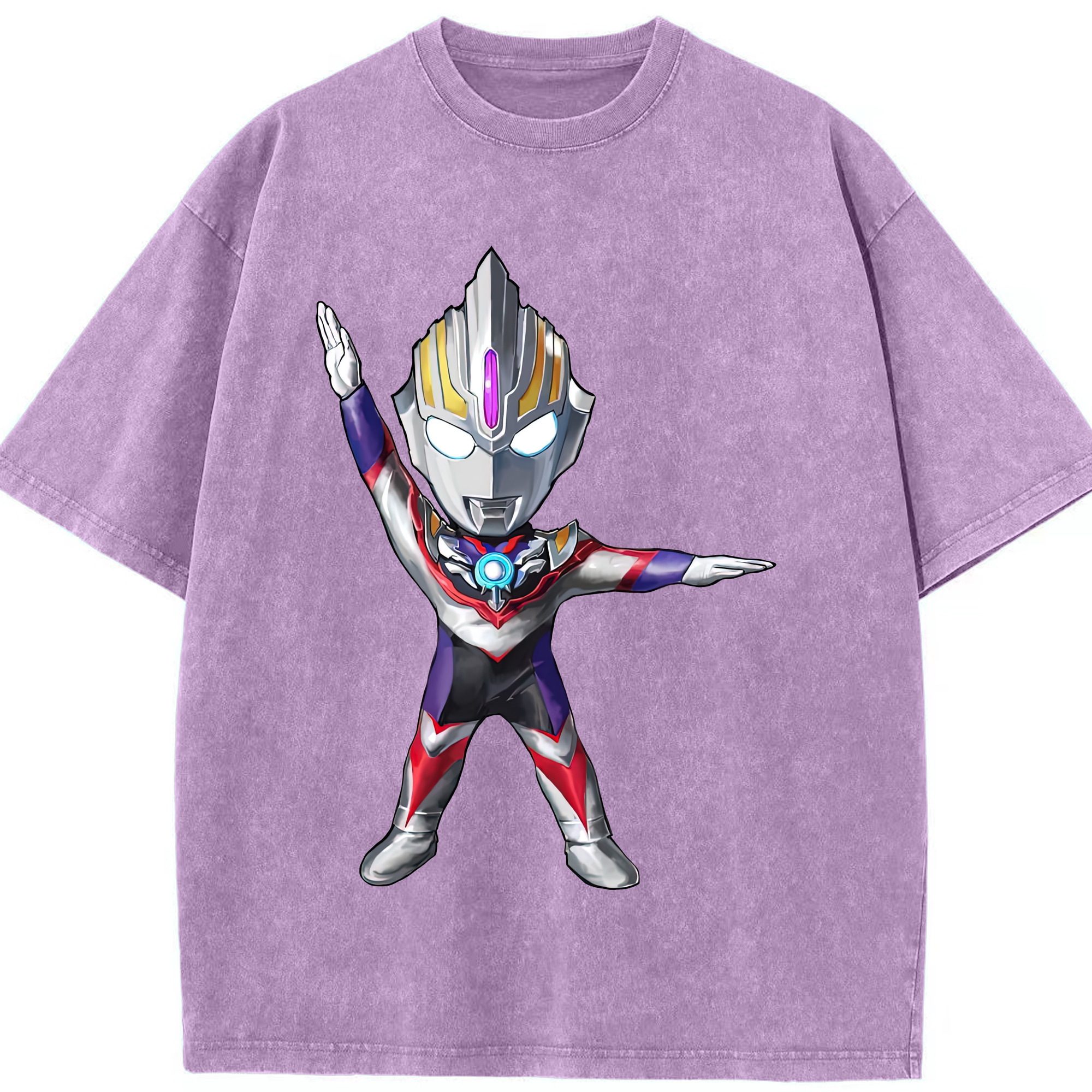 （画像用） ウルトラマン Ultraman 綿100% ヴィンテージ風 半袖Tシャツ（フロントプリント）
