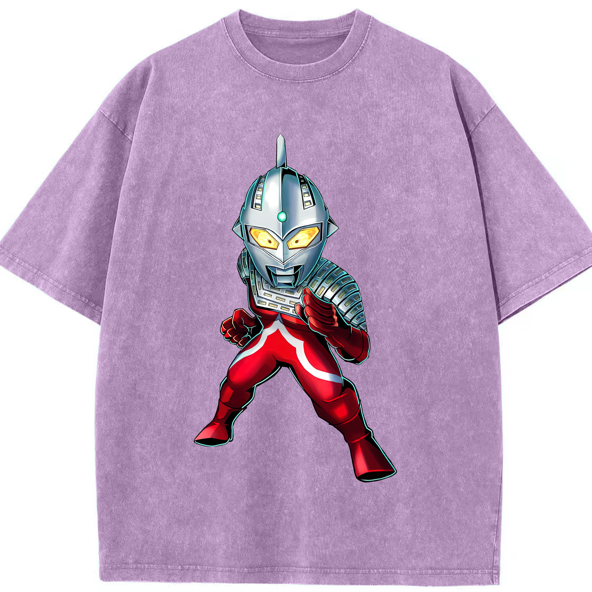 （画像用） ウルトラマン Ultraman 綿100% ヴィンテージ風 半袖Tシャツ（フロントプリント）