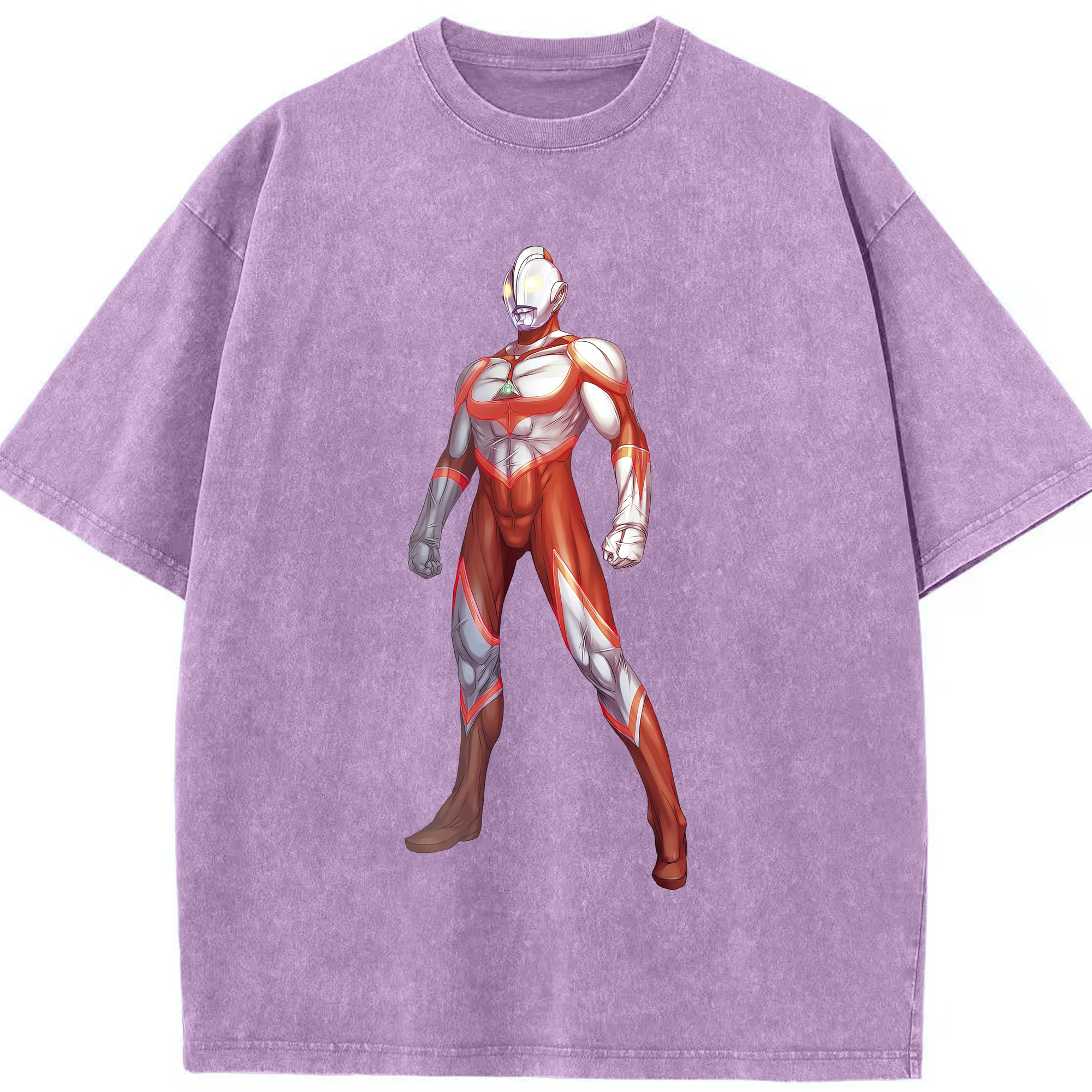 （画像用） ウルトラマン Ultraman 綿100% ヴィンテージ風 半袖Tシャツ（フロントプリント）