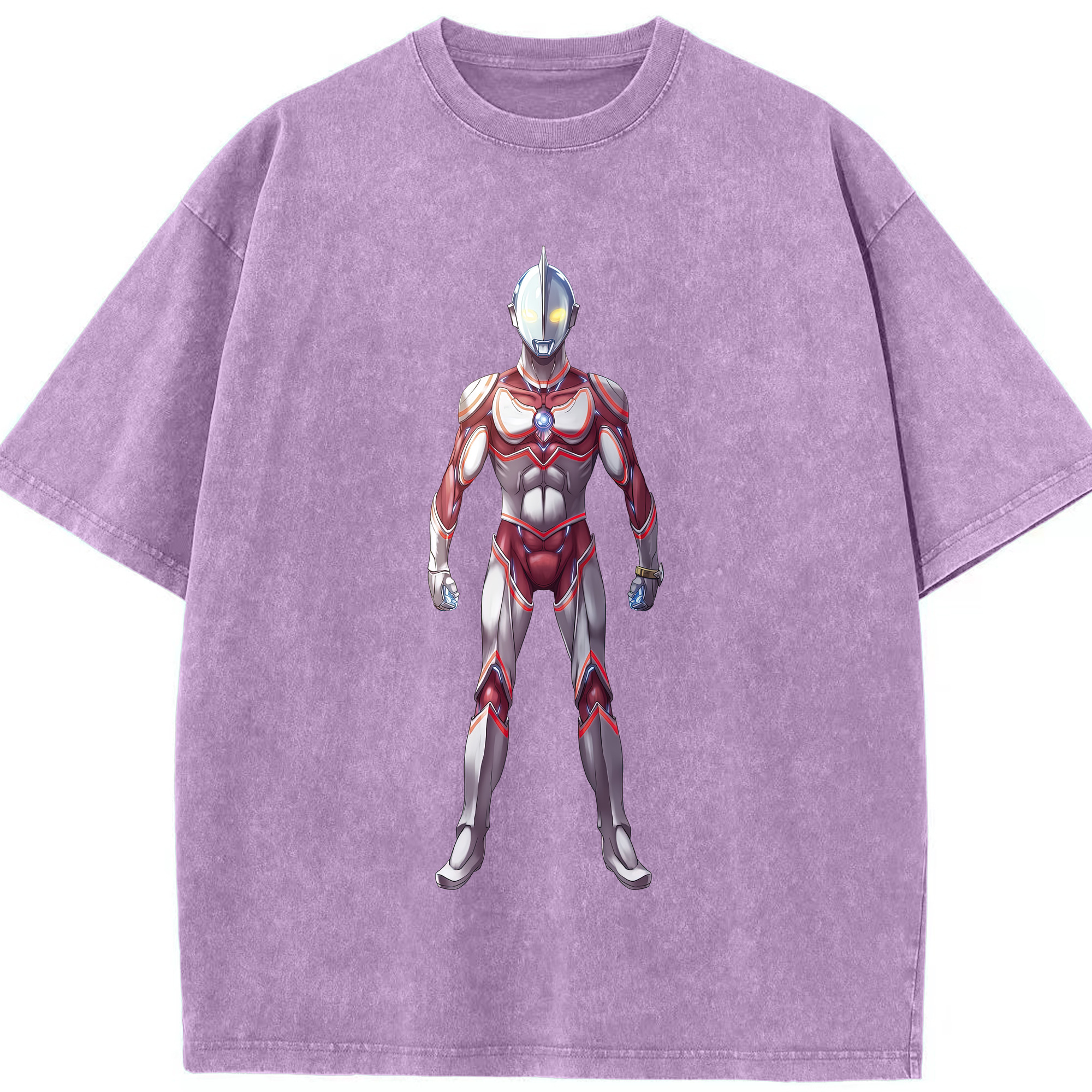 （画像用） ウルトラマン Ultraman 綿100% ヴィンテージ風 半袖Tシャツ（フロントプリント）