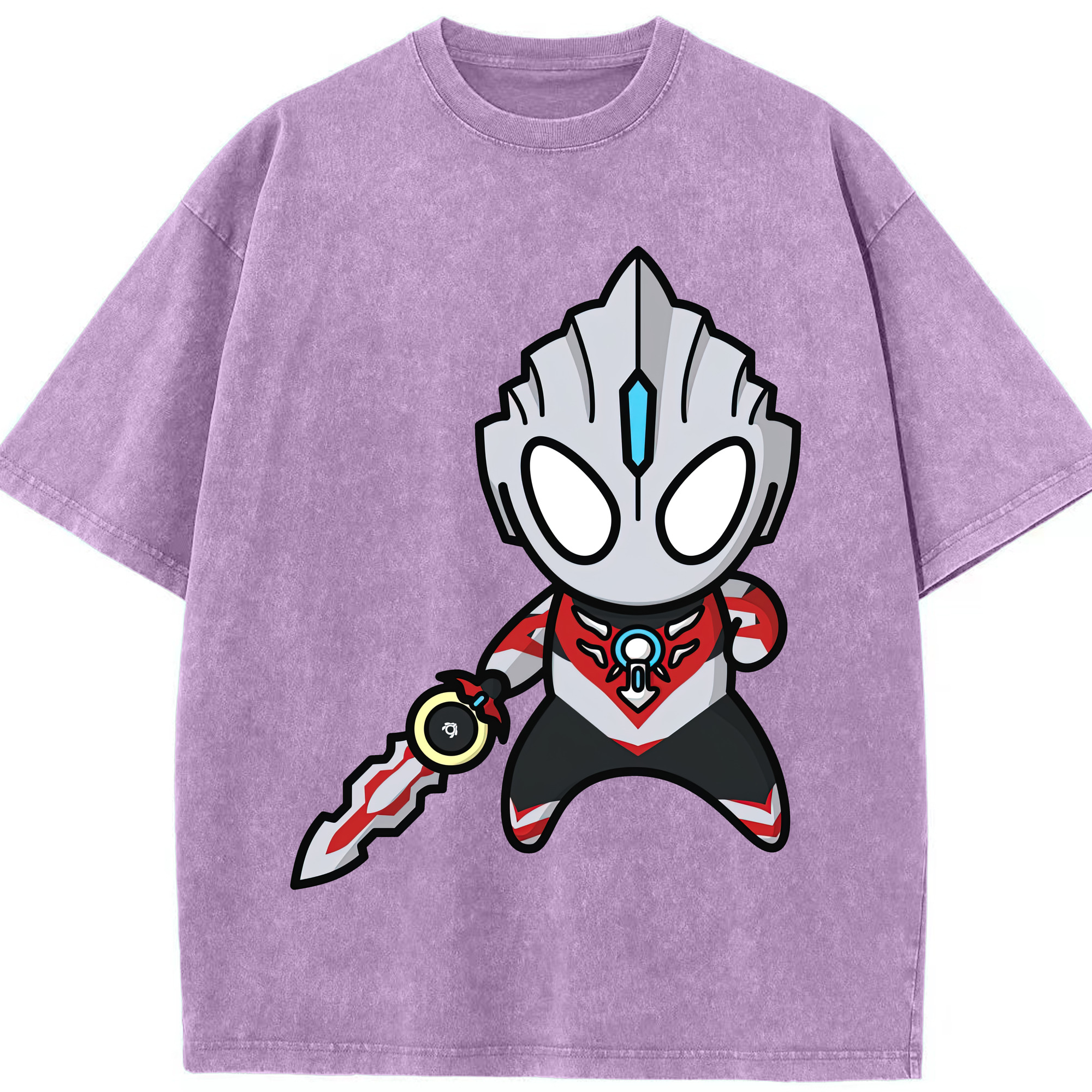 （画像用） ウルトラマン Ultraman 綿100% ヴィンテージ風 半袖Tシャツ（フロントプリント）