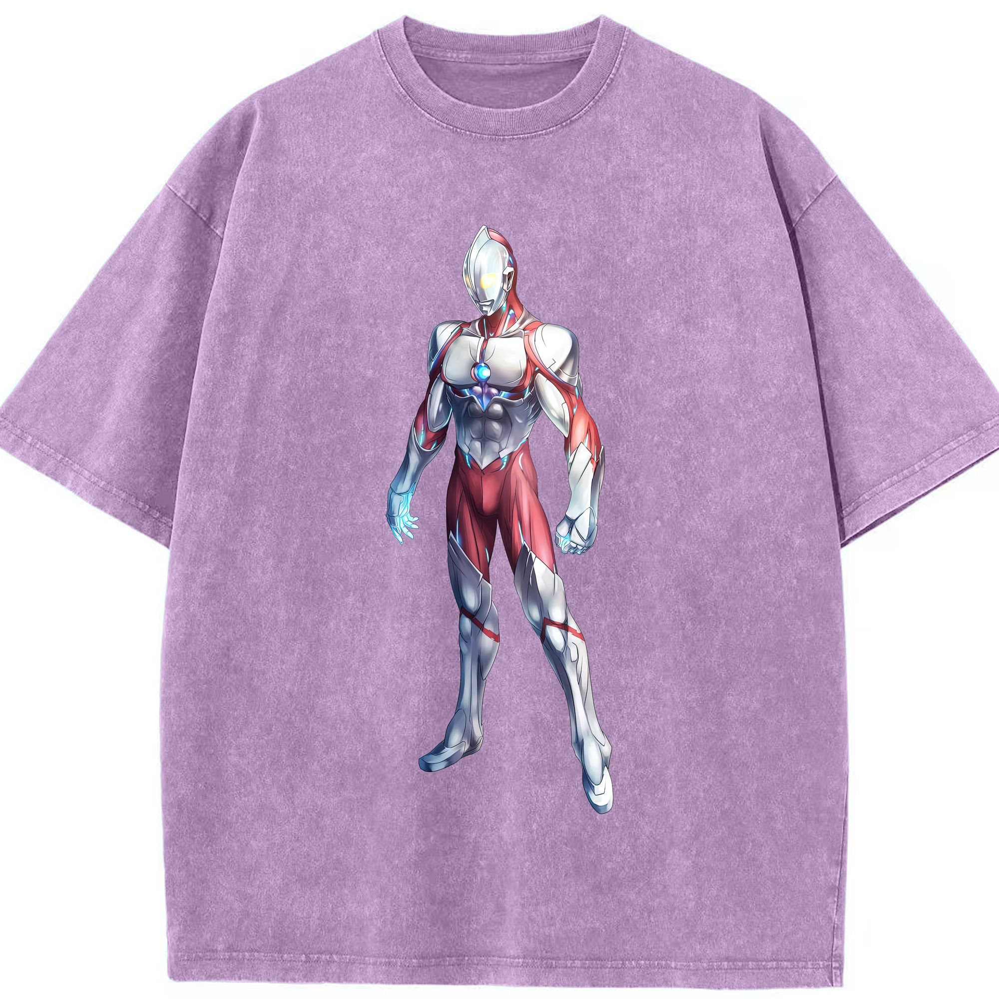 （画像用） ウルトラマン Ultraman 綿100% ヴィンテージ風 半袖Tシャツ（フロントプリント）