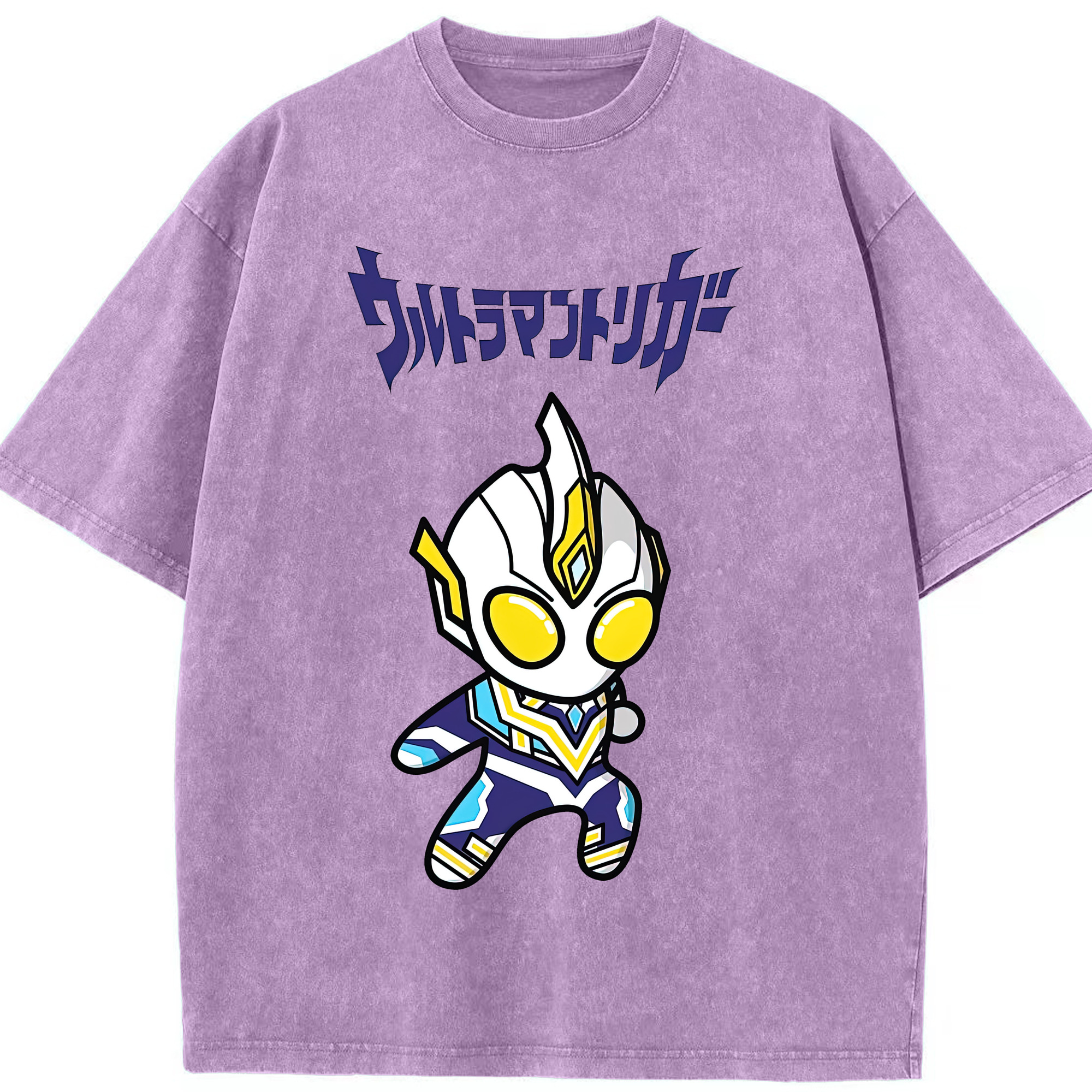 （画像用） ウルトラマン Ultraman 綿100% ヴィンテージ風 半袖Tシャツ（フロントプリント）