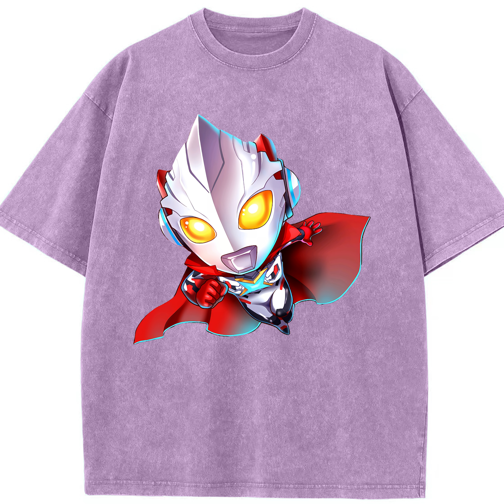 （画像用） ウルトラマン Ultraman 綿100% ヴィンテージ風 半袖Tシャツ（フロントプリント）