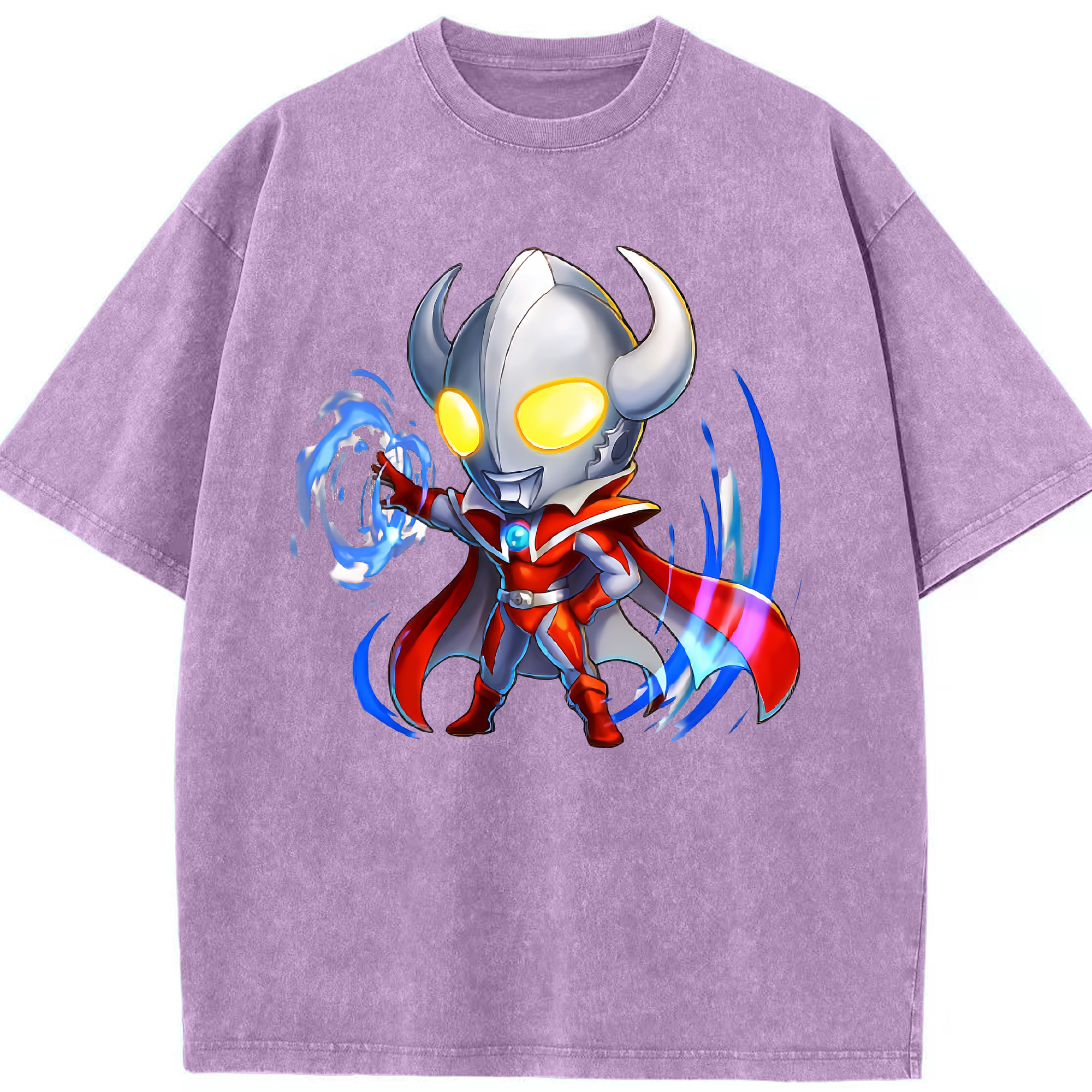 （画像用） ウルトラマン Ultraman 綿100% ヴィンテージ風 半袖Tシャツ（フロントプリント）