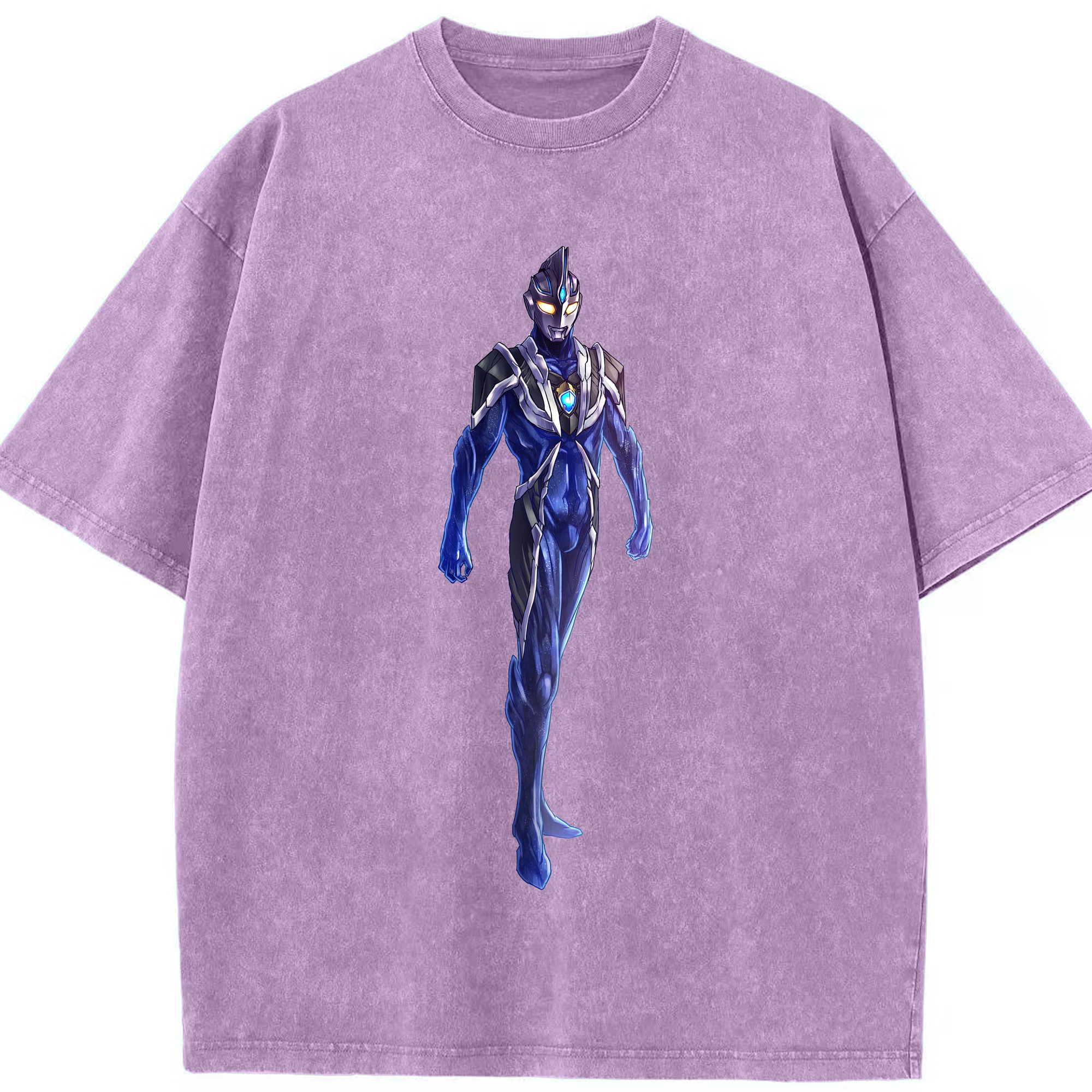 （画像用） ウルトラマン Ultraman 綿100% ヴィンテージ風 半袖Tシャツ（フロントプリント）