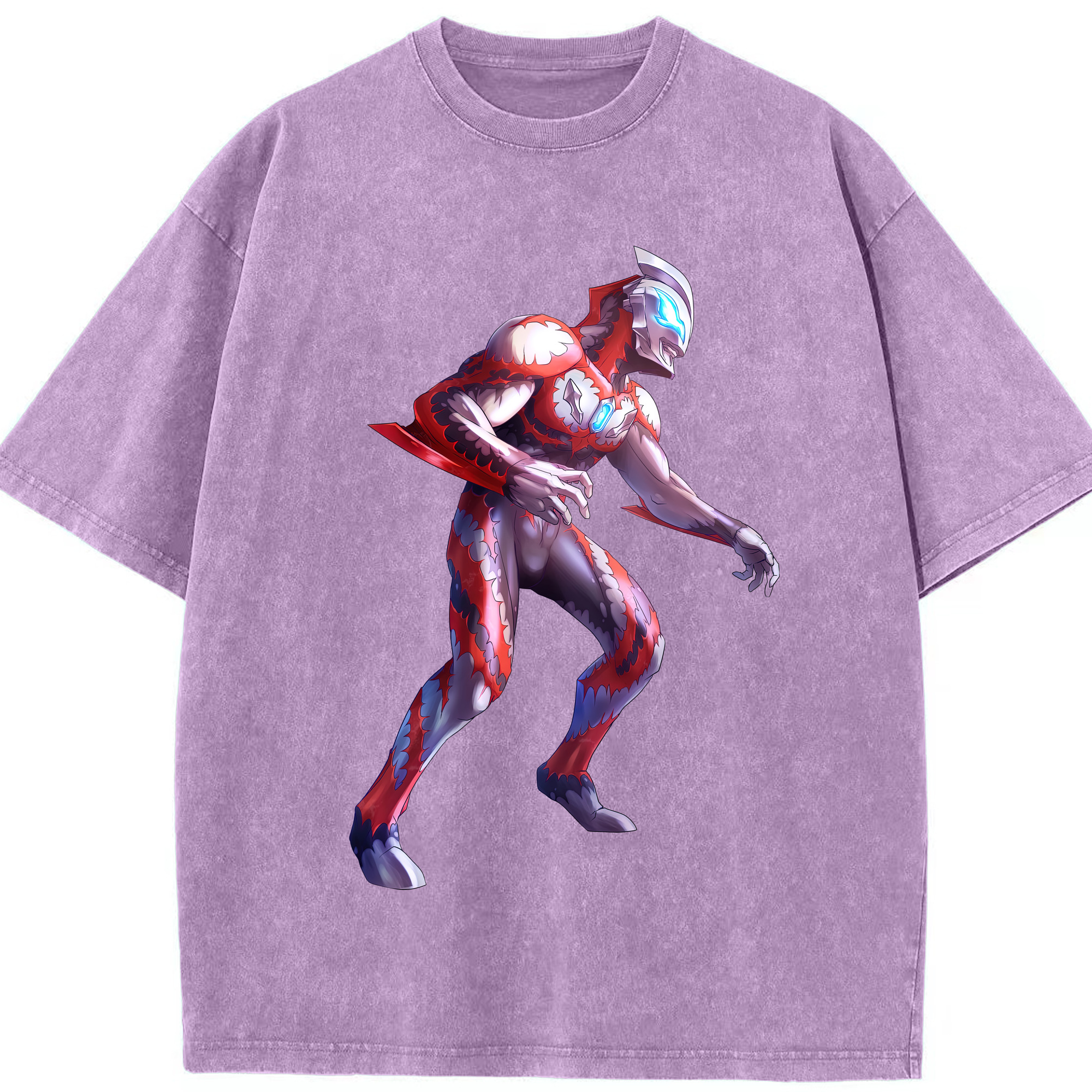 （画像用） ウルトラマン Ultraman 綿100% ヴィンテージ風 半袖Tシャツ（フロントプリント）