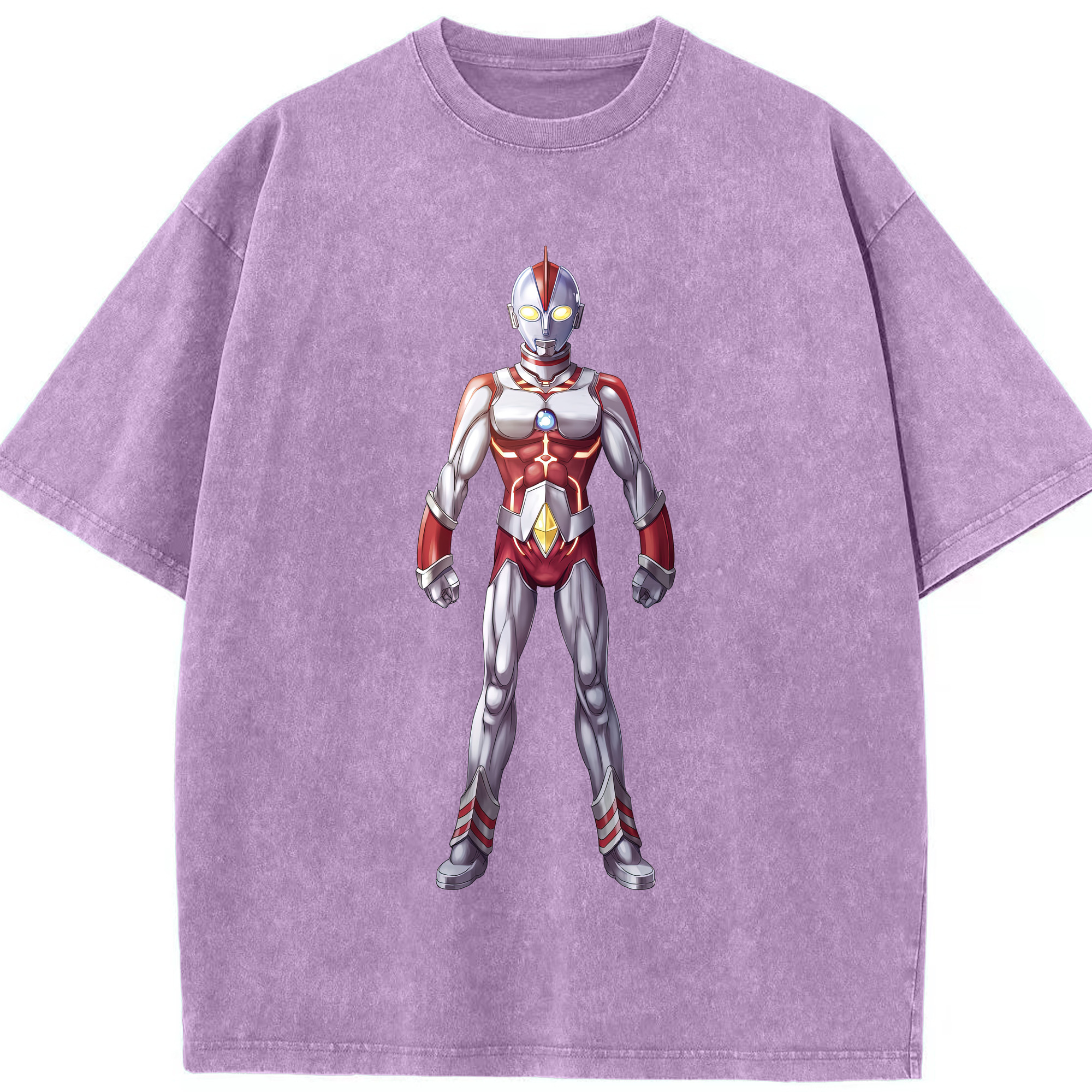 （画像用） ウルトラマン Ultraman 綿100% ヴィンテージ風 半袖Tシャツ（フロントプリント）