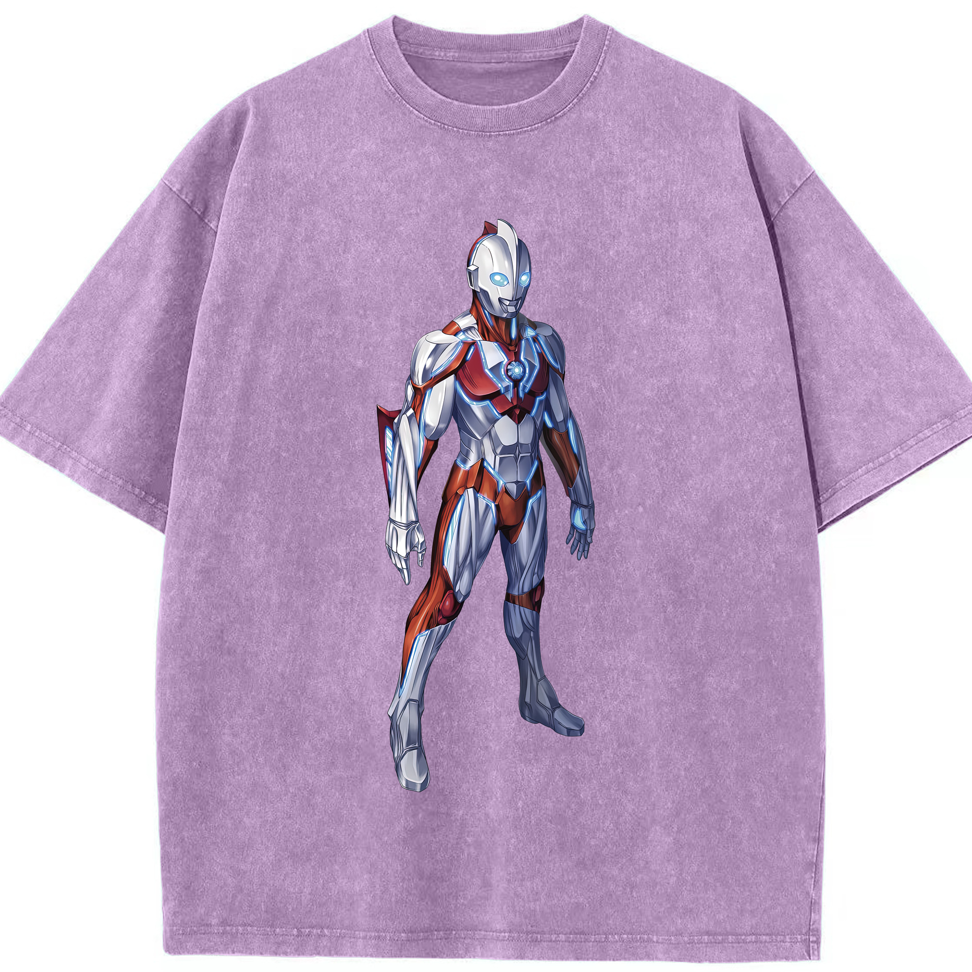 （画像用） ウルトラマン Ultraman 綿100% ヴィンテージ風 半袖Tシャツ（フロントプリント）
