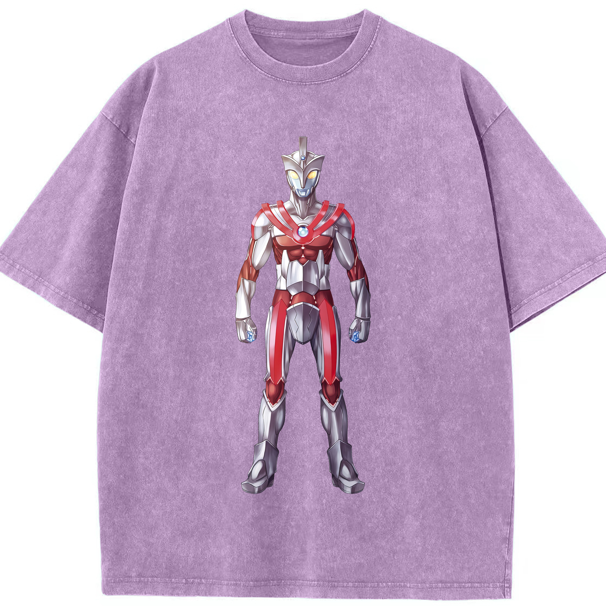 （画像用） ウルトラマン Ultraman 綿100% ヴィンテージ風 半袖Tシャツ（フロントプリント）