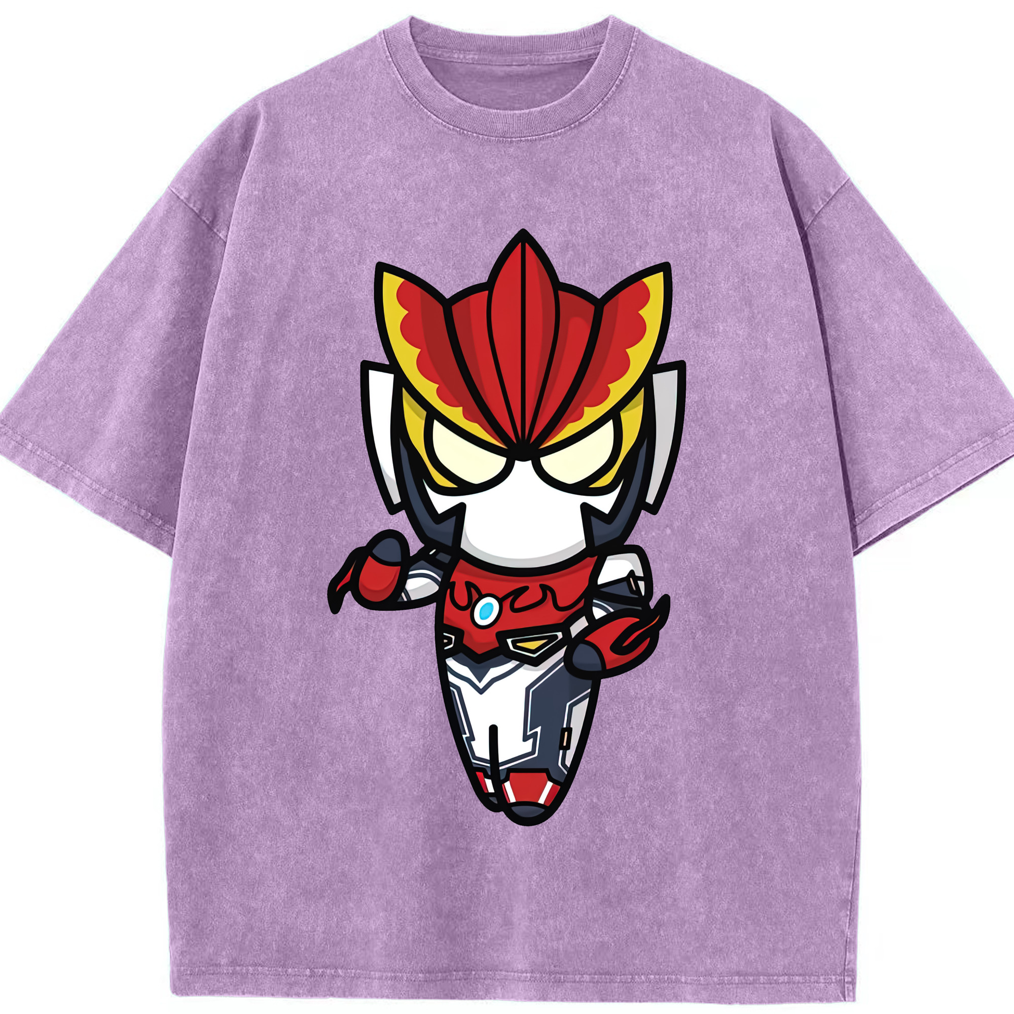 （画像用） ウルトラマン Ultraman 綿100% ヴィンテージ風 半袖Tシャツ（フロントプリント）