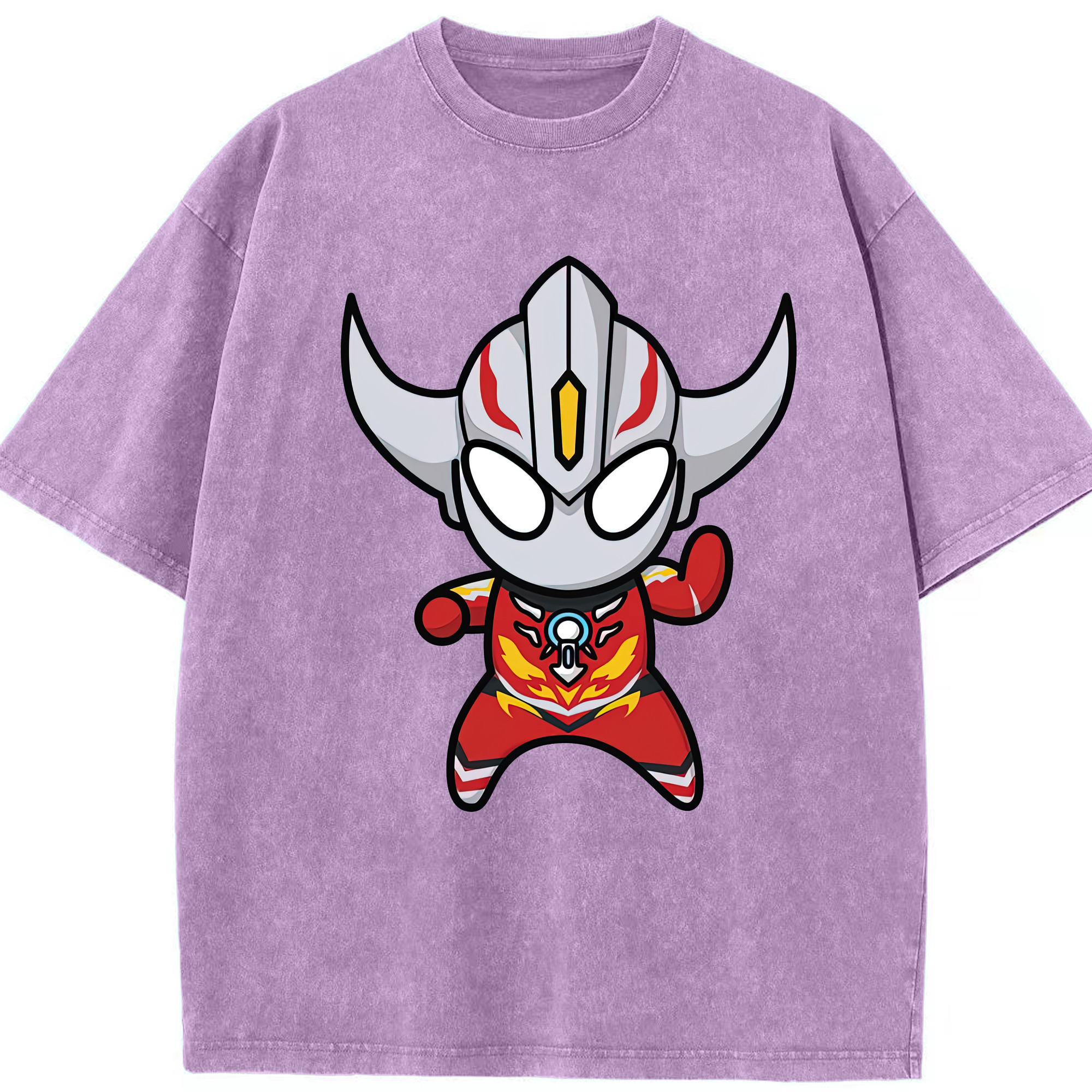 （画像用） ウルトラマン Ultraman 綿100% ヴィンテージ風 半袖Tシャツ（フロントプリント）
