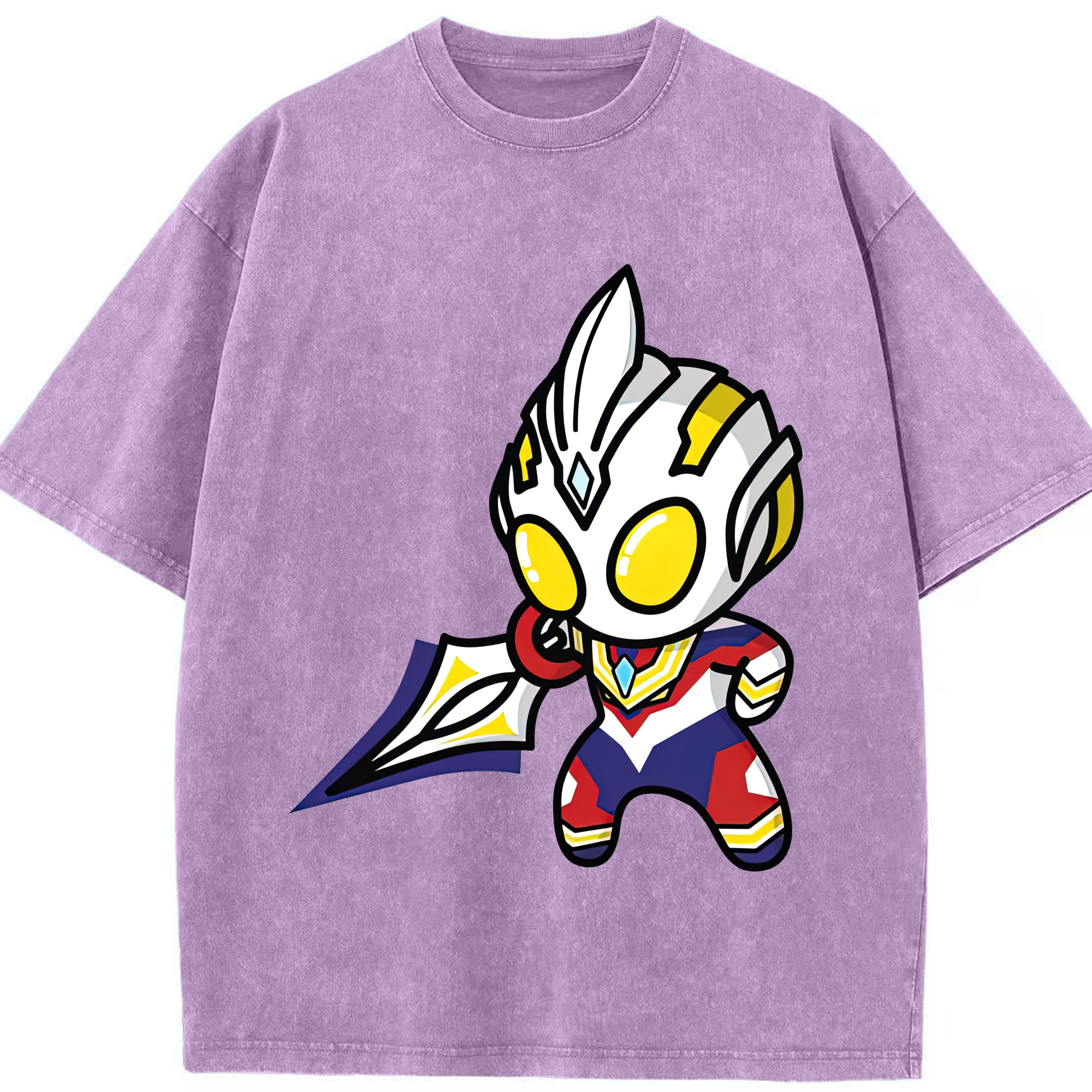 （画像用） ウルトラマン Ultraman 綿100% ヴィンテージ風 半袖Tシャツ（フロントプリント）
