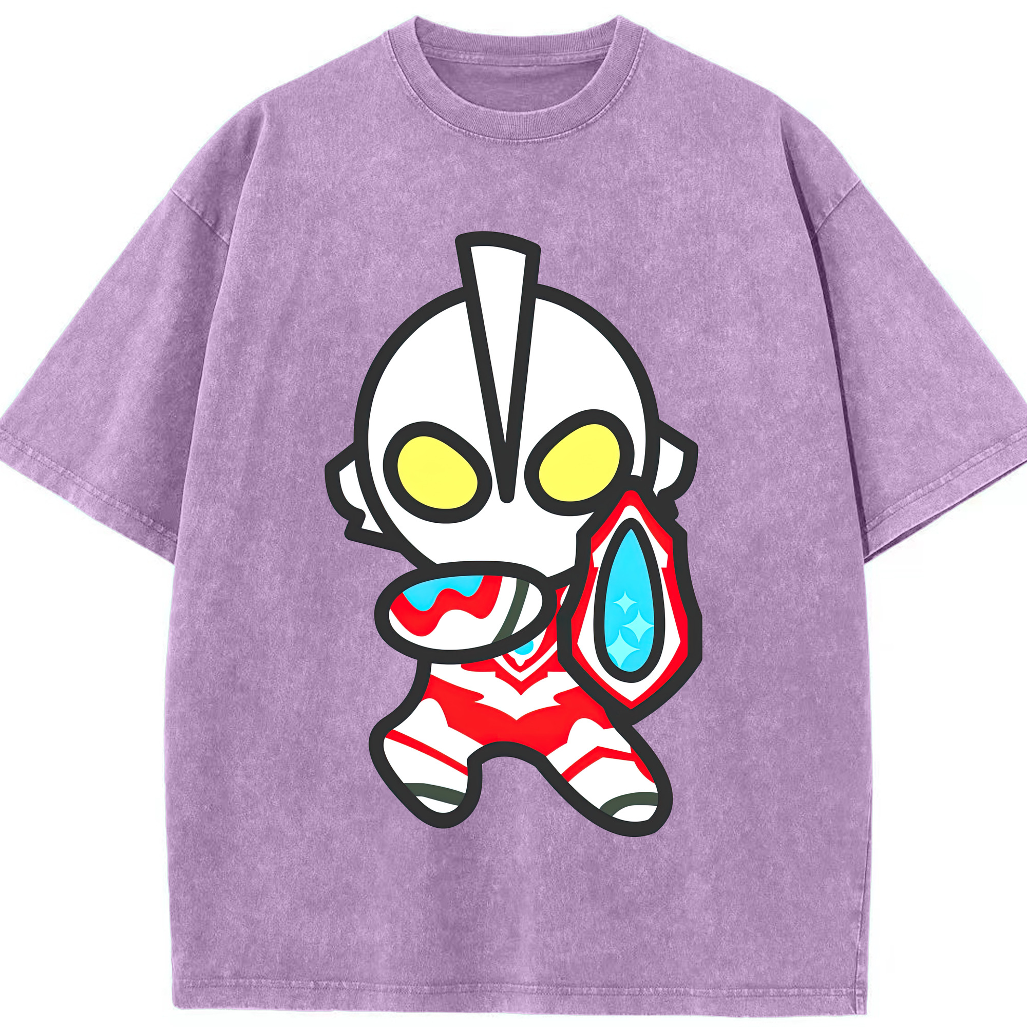 （画像用） ウルトラマン Ultraman 綿100% ヴィンテージ風 半袖Tシャツ（フロントプリント）