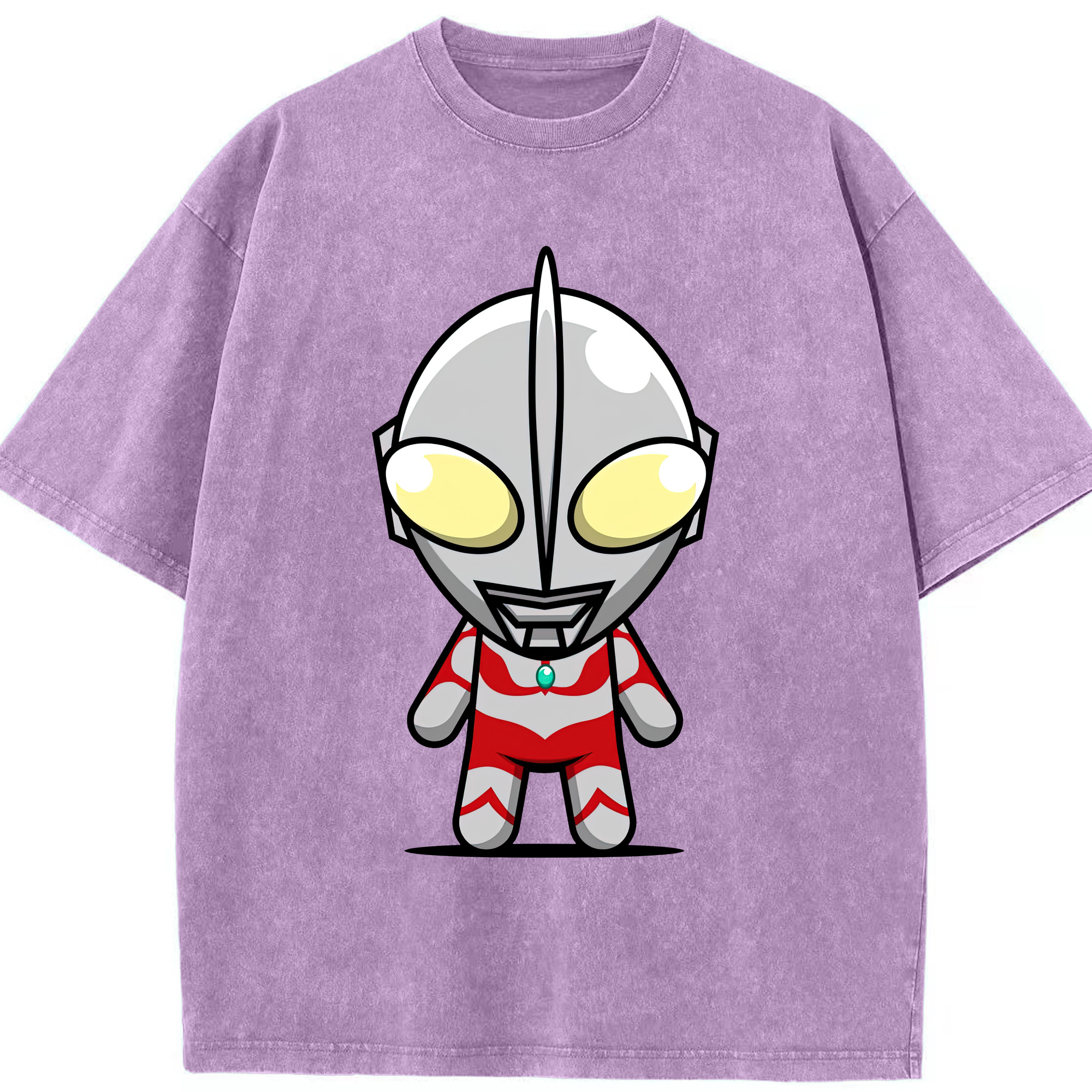 （画像用） ウルトラマン Ultraman 綿100% ヴィンテージ風 半袖Tシャツ（フロントプリント）