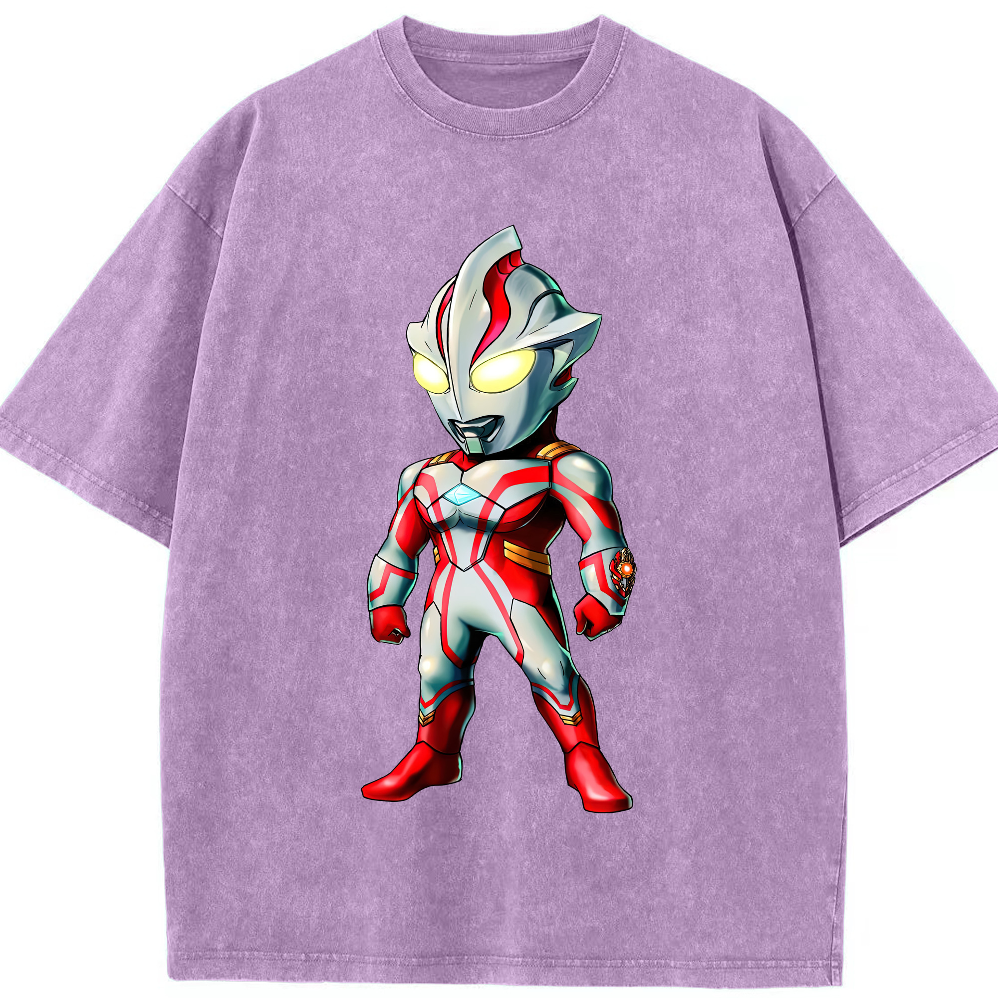 （画像用） ウルトラマン Ultraman 綿100% ヴィンテージ風 半袖Tシャツ（フロントプリント）