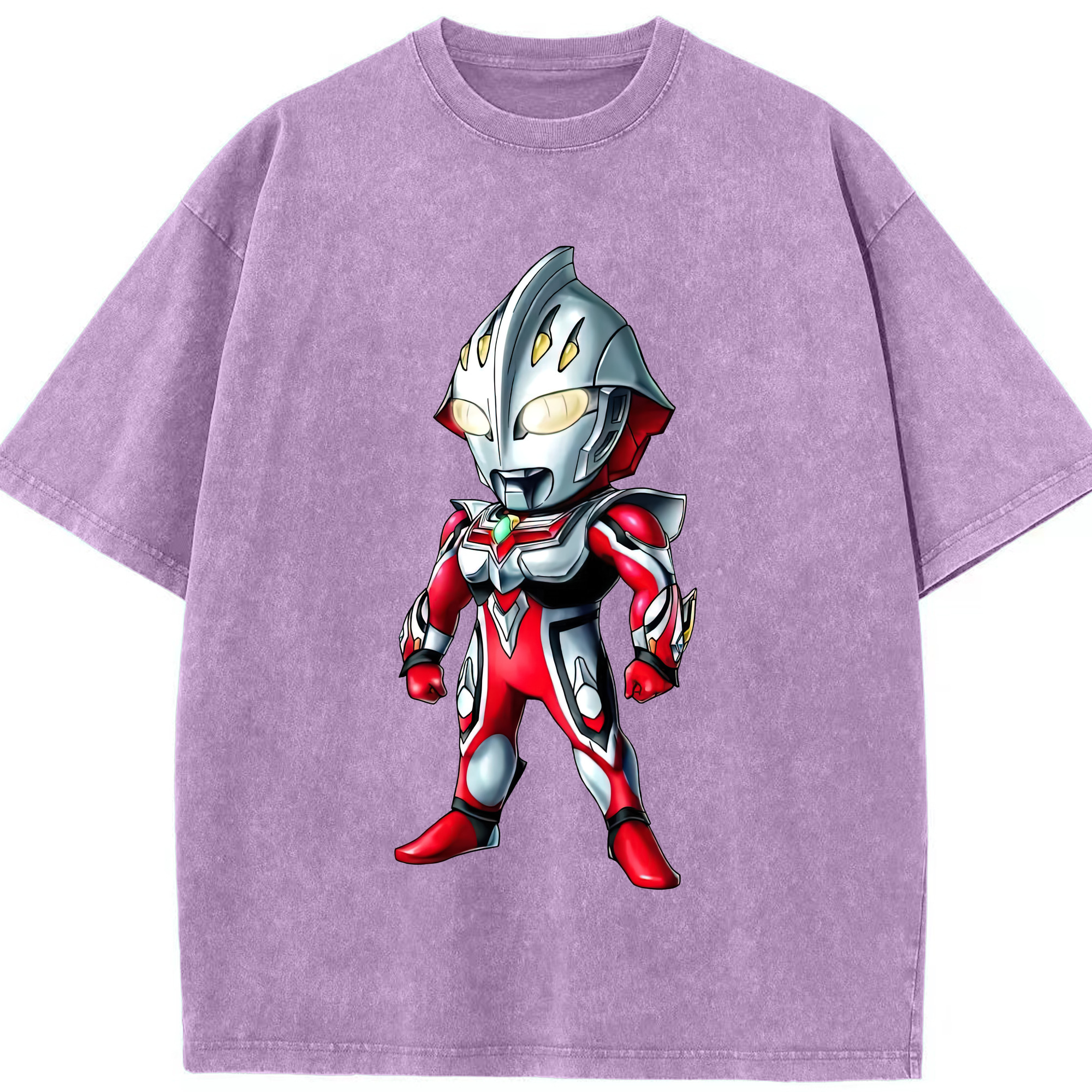 （画像用） ウルトラマン Ultraman 綿100% ヴィンテージ風 半袖Tシャツ（フロントプリント）